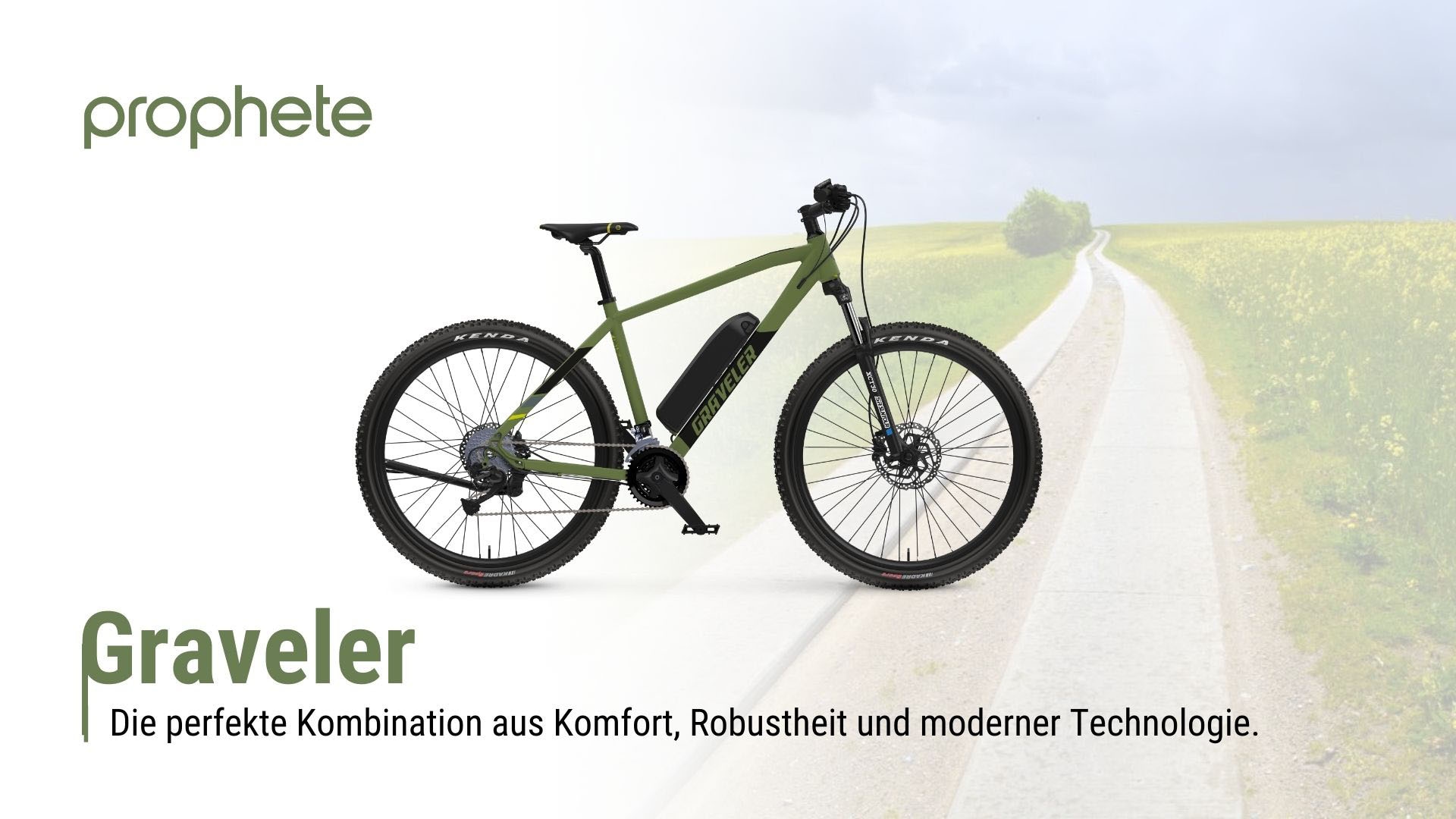 Prophete E-Bike »Graveler 27.5“«, 24 Gang, Shimano, Acera, Heckmotor 250 W