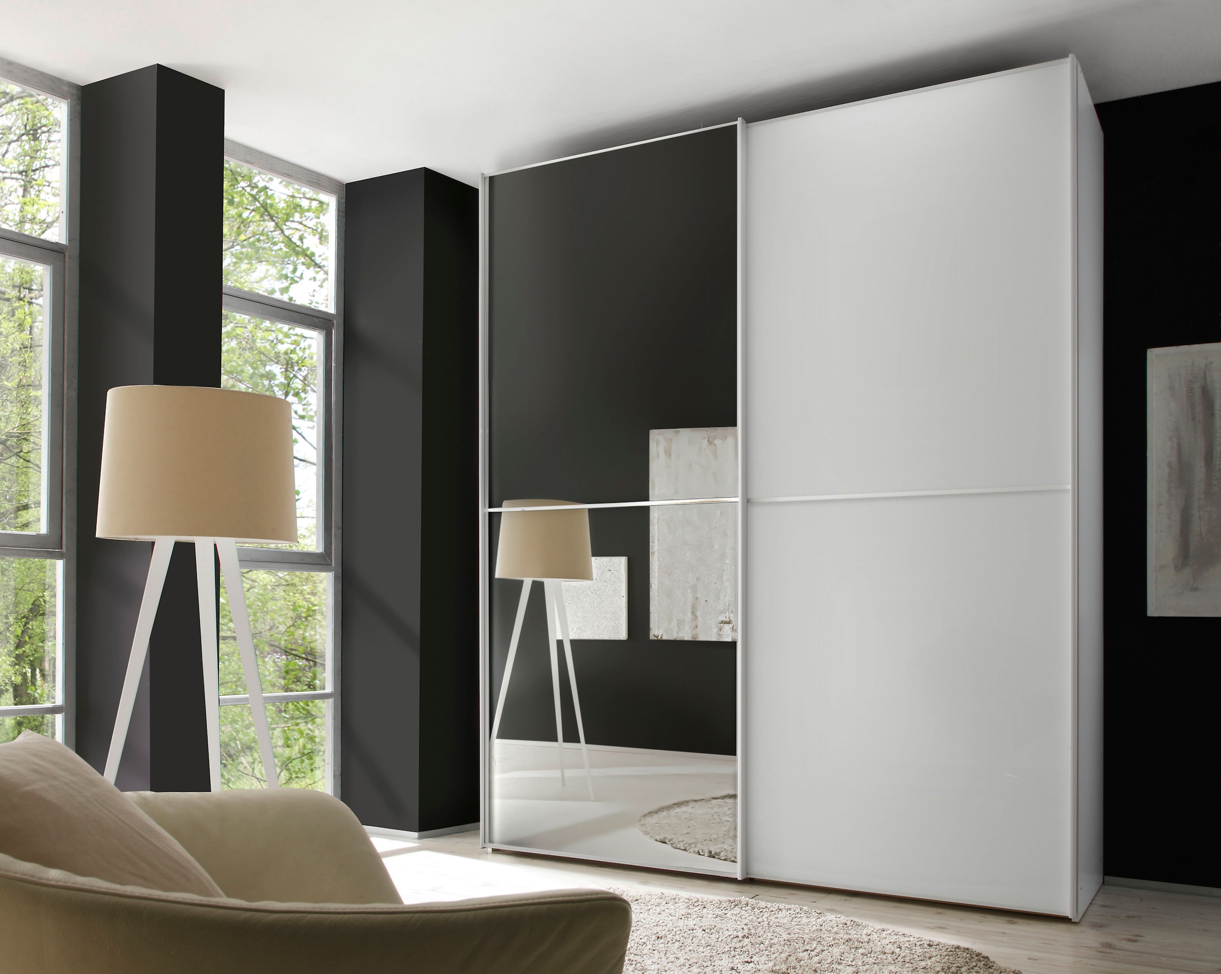 STAUD Schwebetürenschrank »Sinfonie Plus, edles Design in hochwertiger Qualität, Made in Germany« Mit vier verschiedenen Ausstattungsvarianten