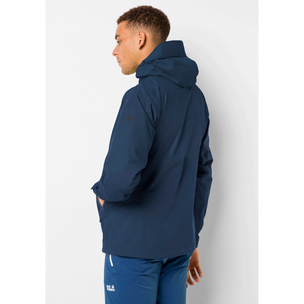 Jack Wolfskin Funktionsjacke »EAGLE PEAK JACKET M«, mit Kapuze