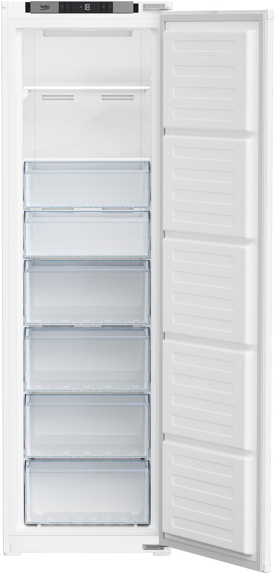 BEKO Einbaugefrierschrank »BFNA247E40SN 7523420031«, 177,5 cm hoch, 54 cm breit