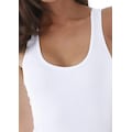 Aniston CASUAL Shirtbody, mit Ringerrücken