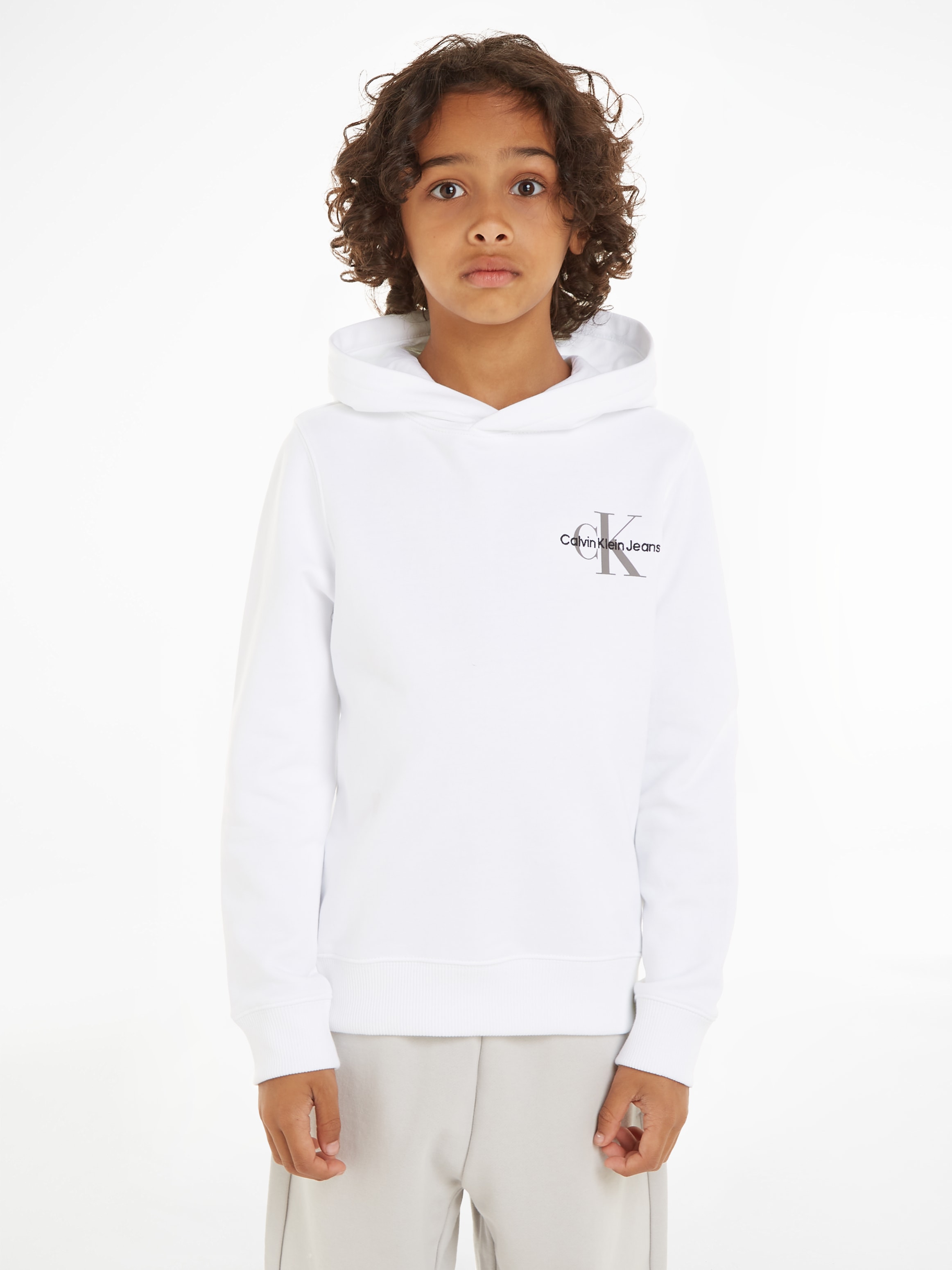 Kapuzensweatshirt »SMALL MONOGRAM HOODIE«, für Kinder bis 16 Jahre und mit Logoschriftzug