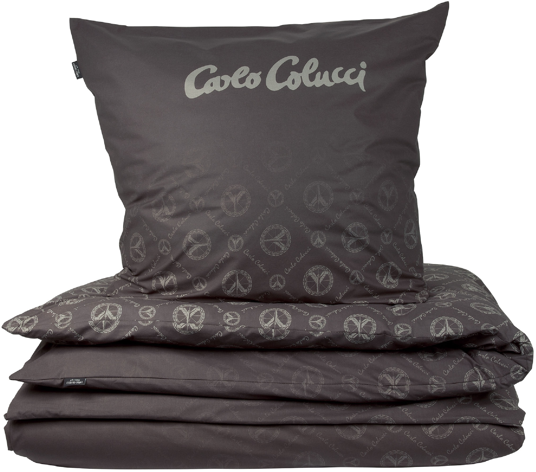 CARLO COLUCCI Bettwäsche »Carlo CLassico aus weicher Microfaser mit Print«, OEKO-TEX® Standard 100