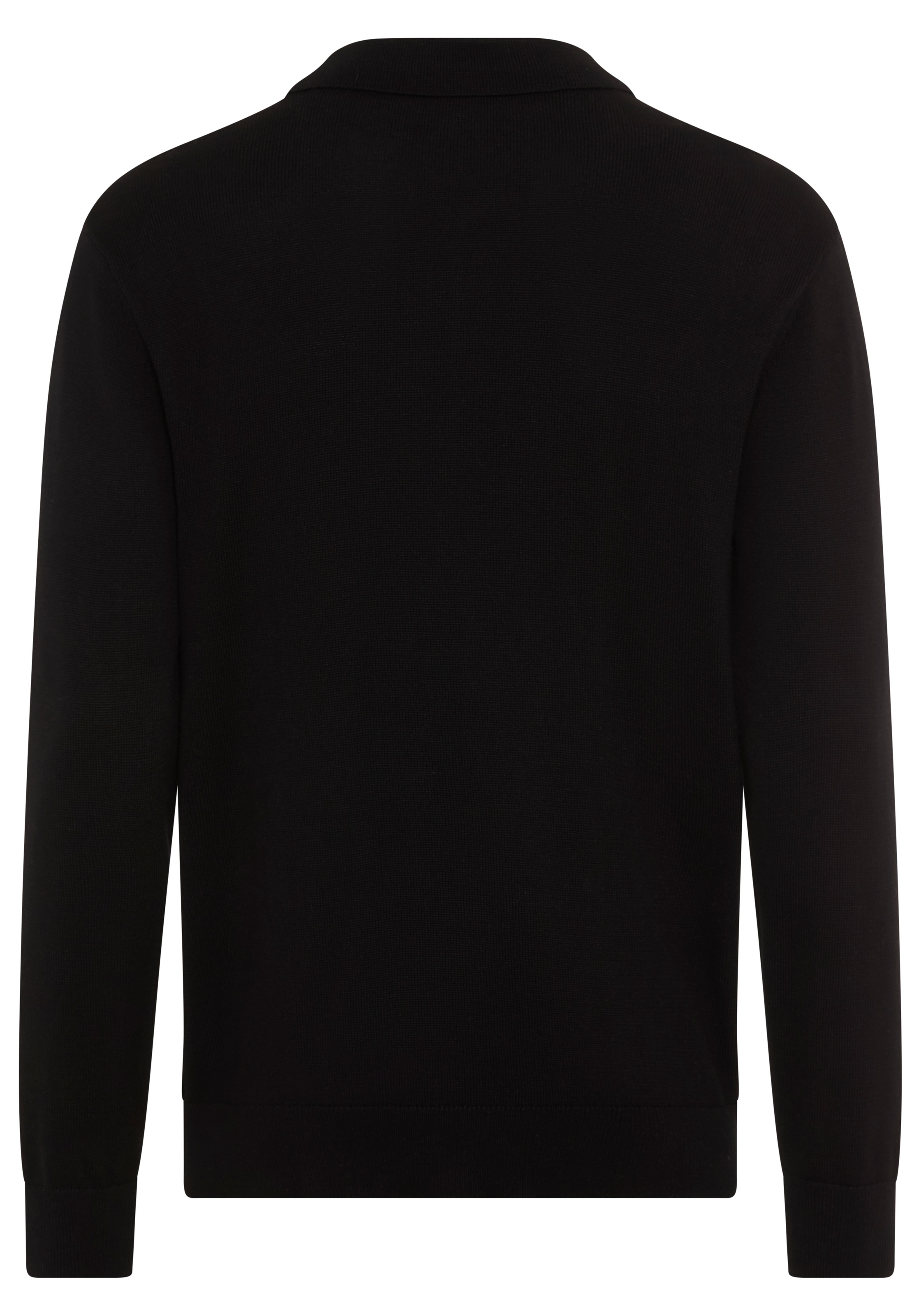 Bruno Banani Strickpullover mit Reißverschluss und Brusttasche