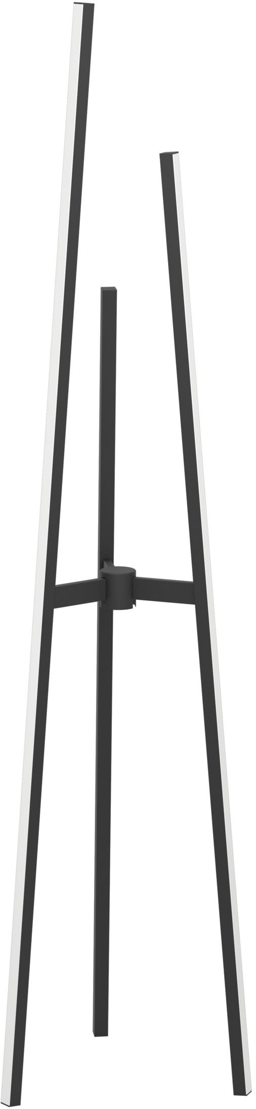 EGLO Stehlampe »MONGOLANA Stehlampe - Alu, Stahl - LED - 30W - IP20« LED-Modul 1 Stk. Warmweiß Standleuchte, Leselampe, Wohzimmer, Schlafzimmer, H151 cm