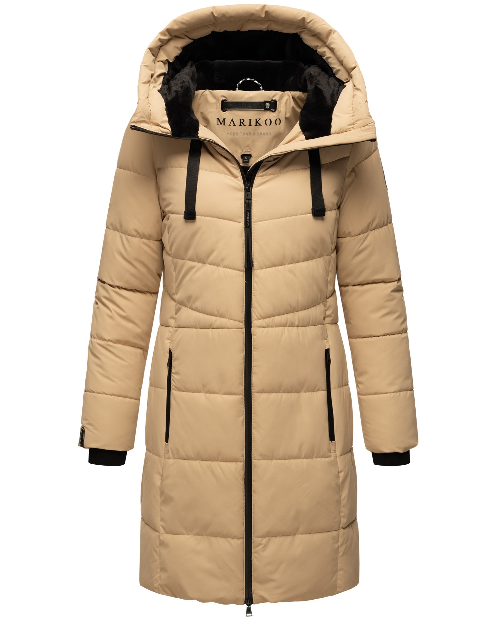 Marikoo Winterjacke »Marikoo Natsukoo Damen Winter Steppjacke lang B978«