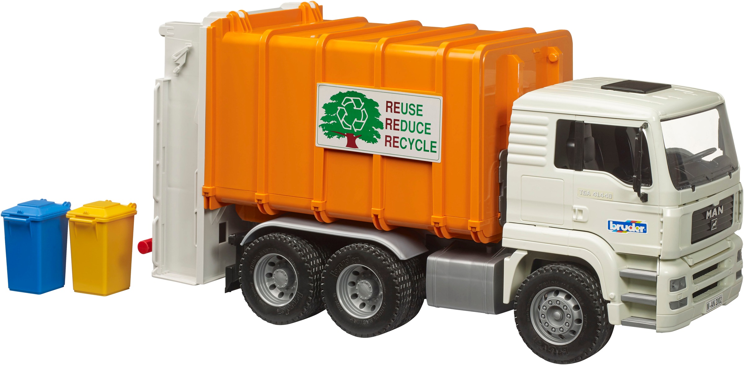 Bruder® Spielzeug-Müllwagen »MAN TGA Müll-LKW Hecklader (02772)« Made in Europe