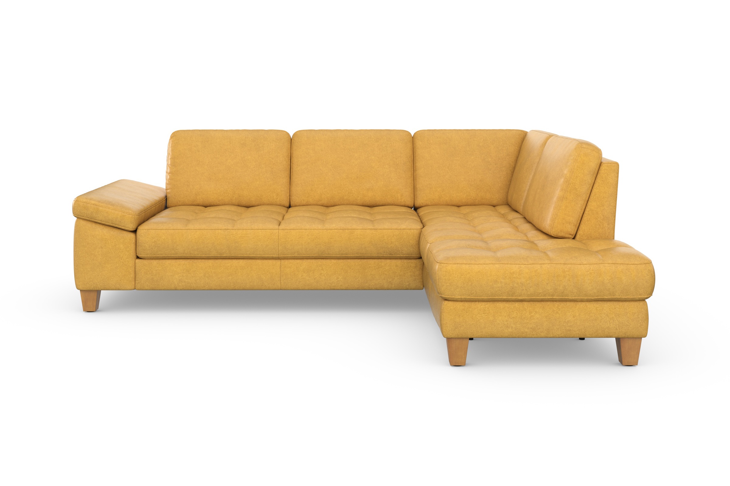 sit&more Ecksofa »Westham L-Form«, mit Ottomane, mit oder ohne Bettfunktion, Bettkasten, Verstellung