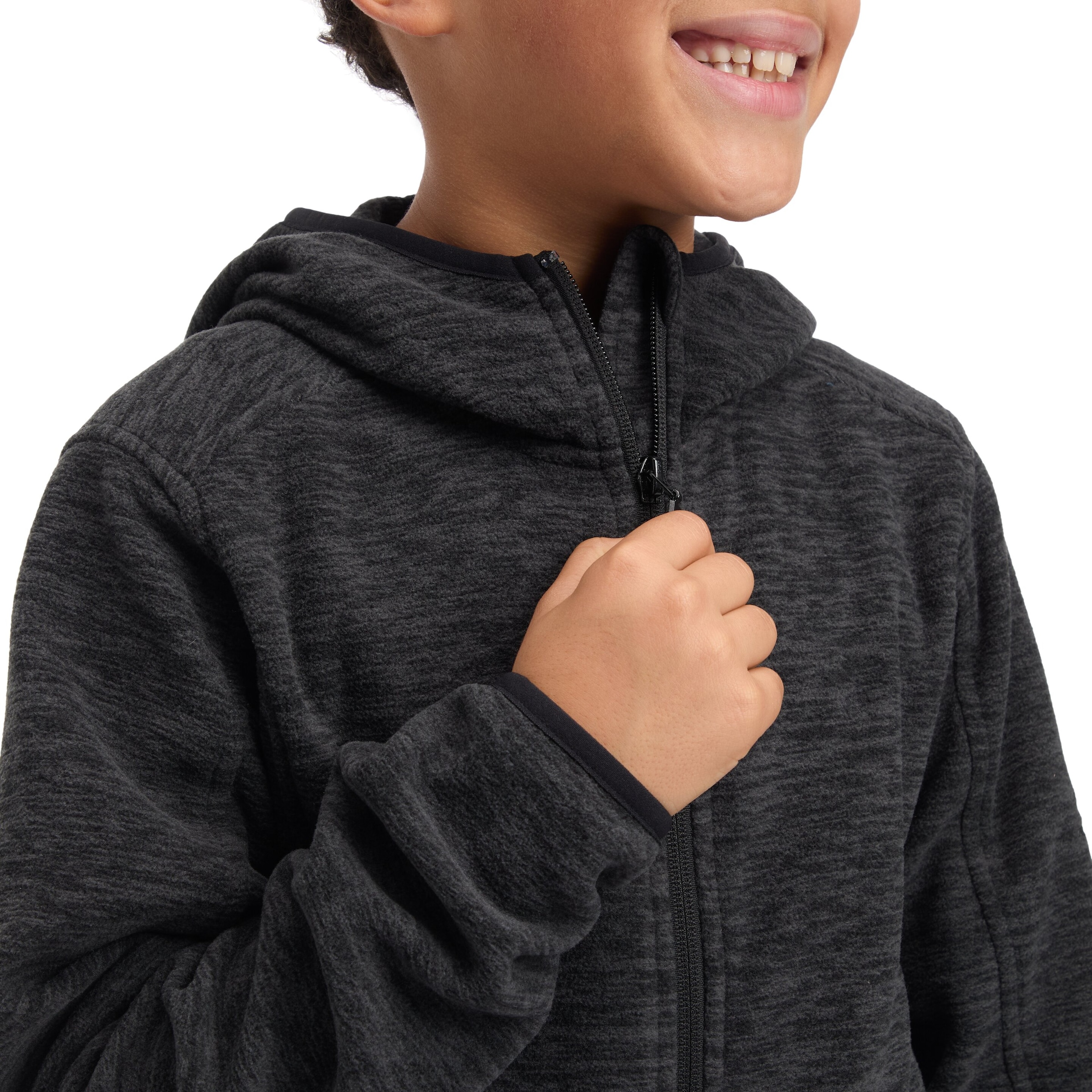 McKINLEY Fleecejacke »Fleece-Jacke Choco FZ HD FL B« 1 Stk. tlg. mit Kapuze