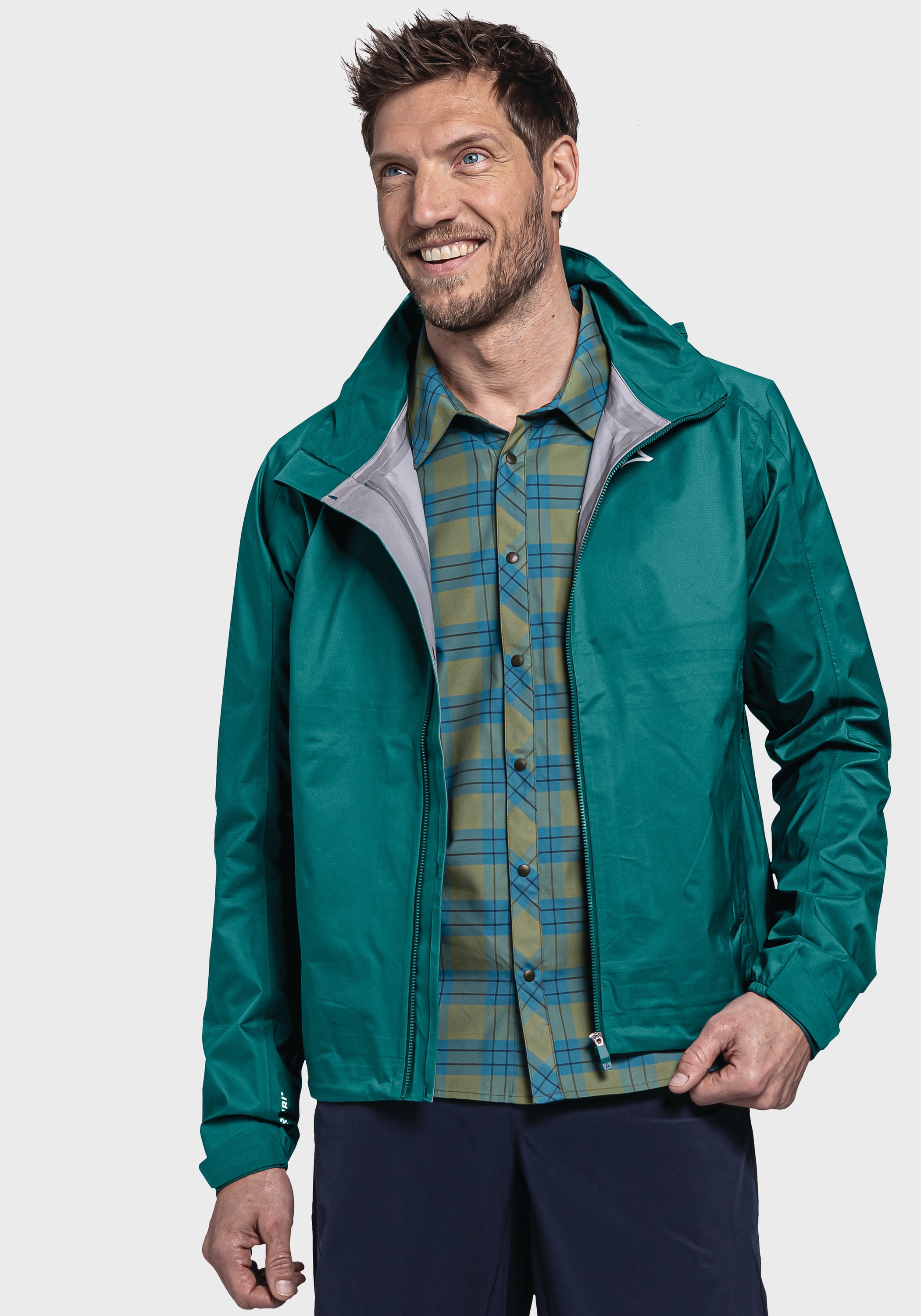 Schöffel Outdoorjacke »2.5L Jacket Tarvis M«, mit Kapuze