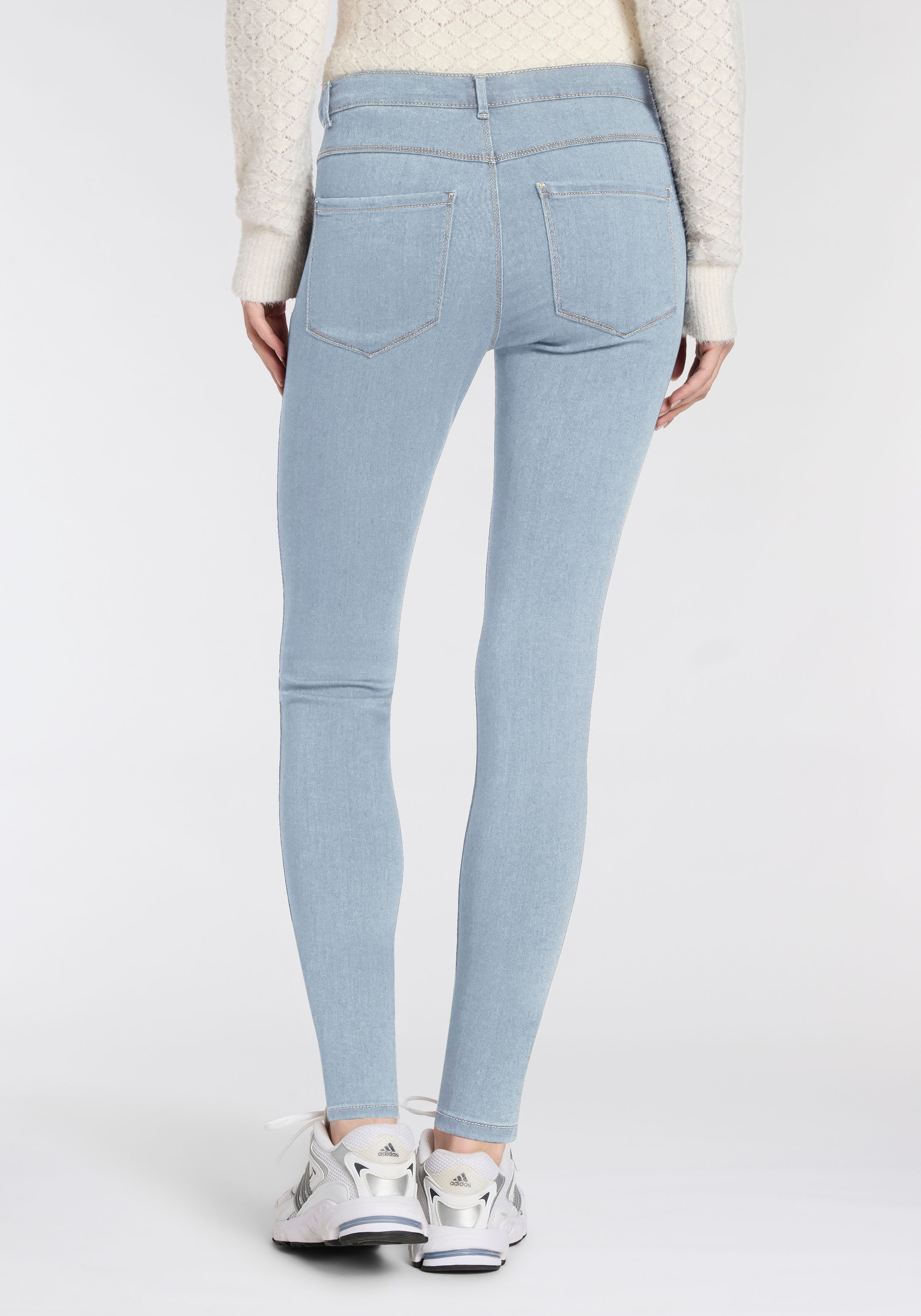 ONLY Skinny-fit-Jeans »ONLRINA REG WAIST SK BOX DNM« Viskosemischung, skinny fit