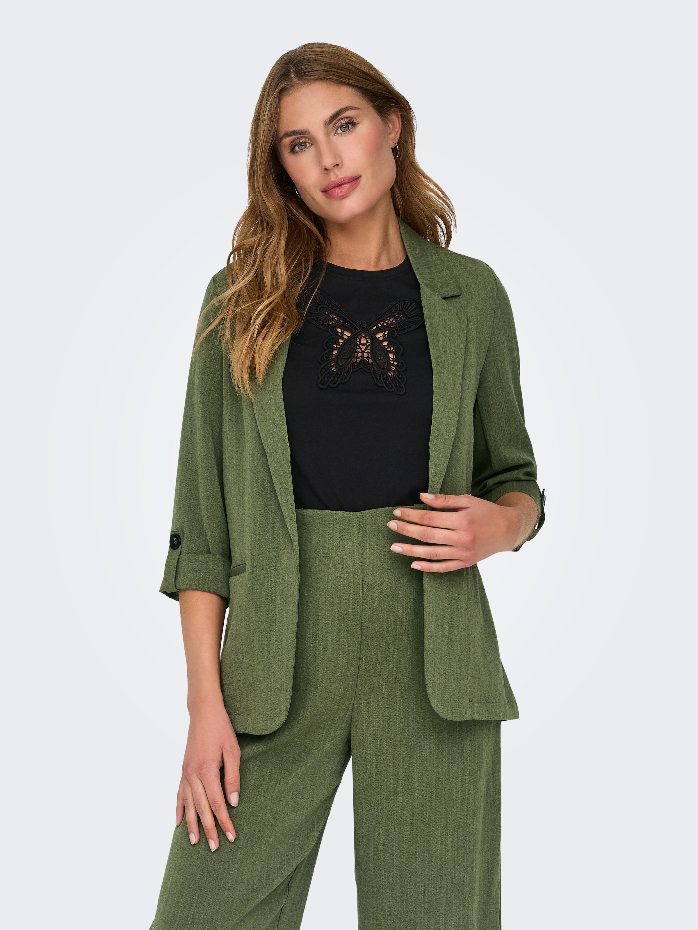 ONLY Kurzblazer »ONLMARSA 3/4 BLAZER WVN NOOS«