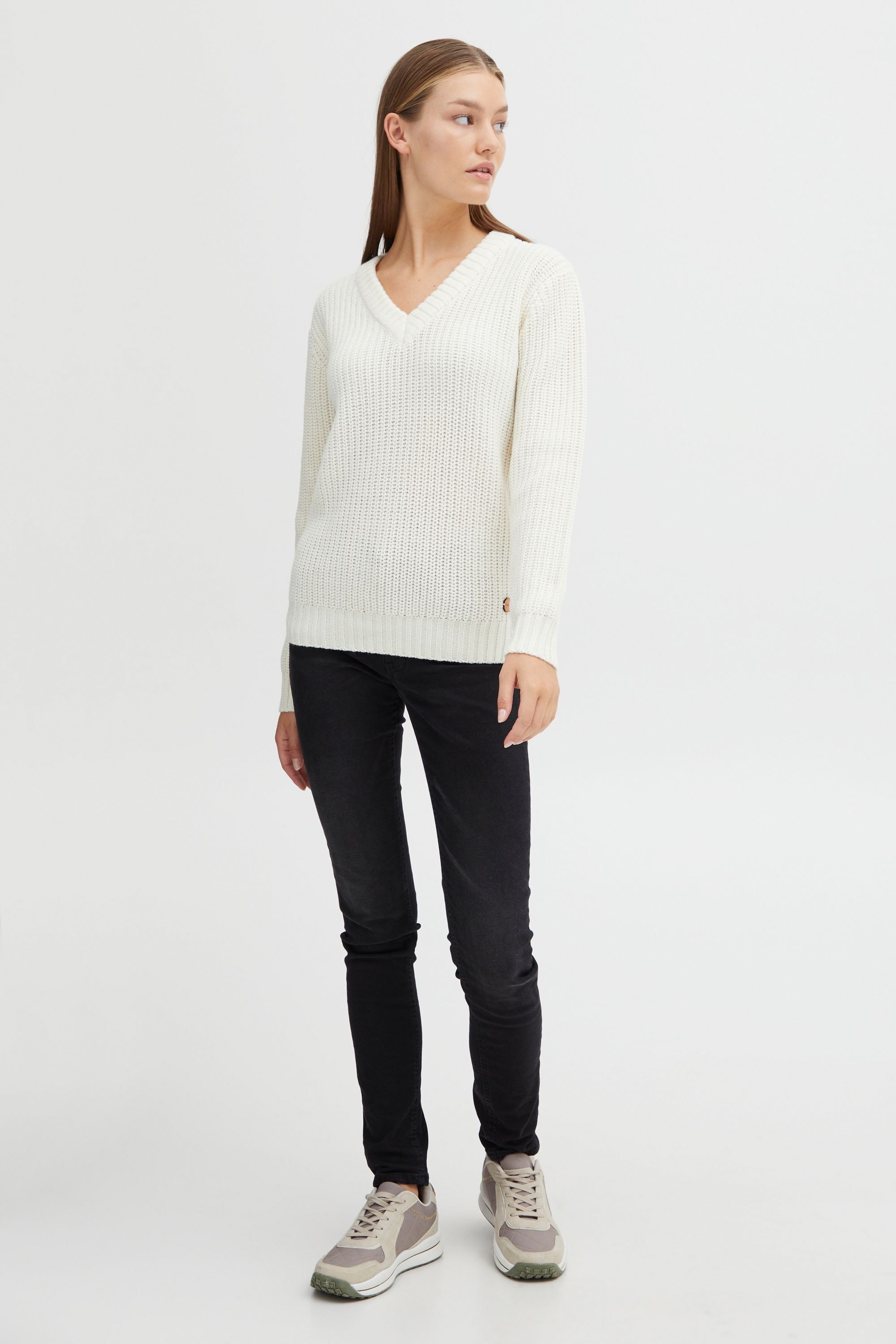 OXMO Strickfleece-Pullover »Strickpullover OXNanny«