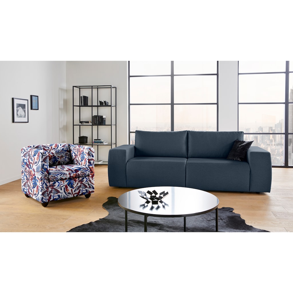 LOOKS by Wolfgang Joop Big-Sofa »LooksII«, geradlinig und komfortabel