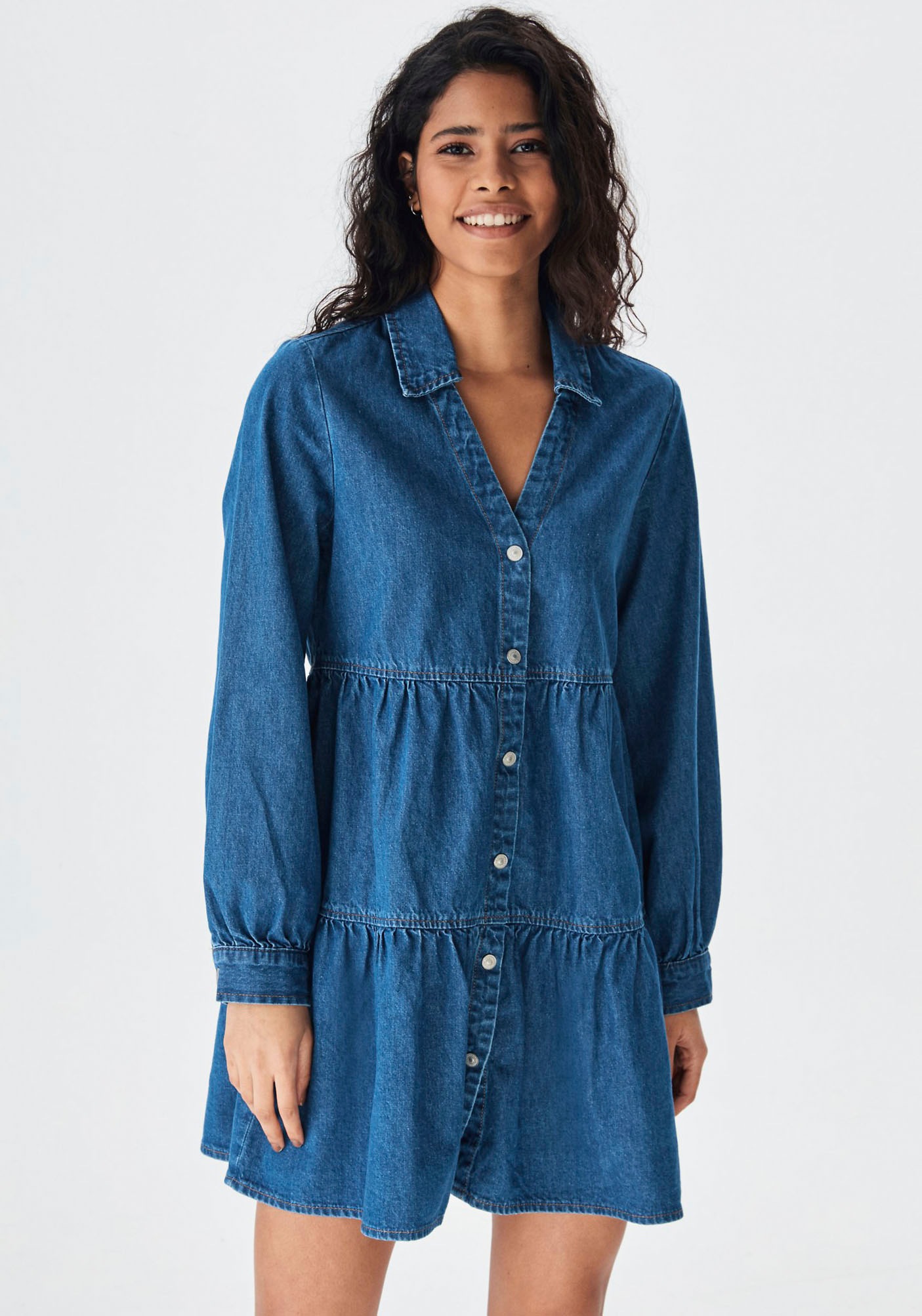 LTB Jeanskleid »GIONA«, (1 tlg.), mit weitem Schnitt kaufen