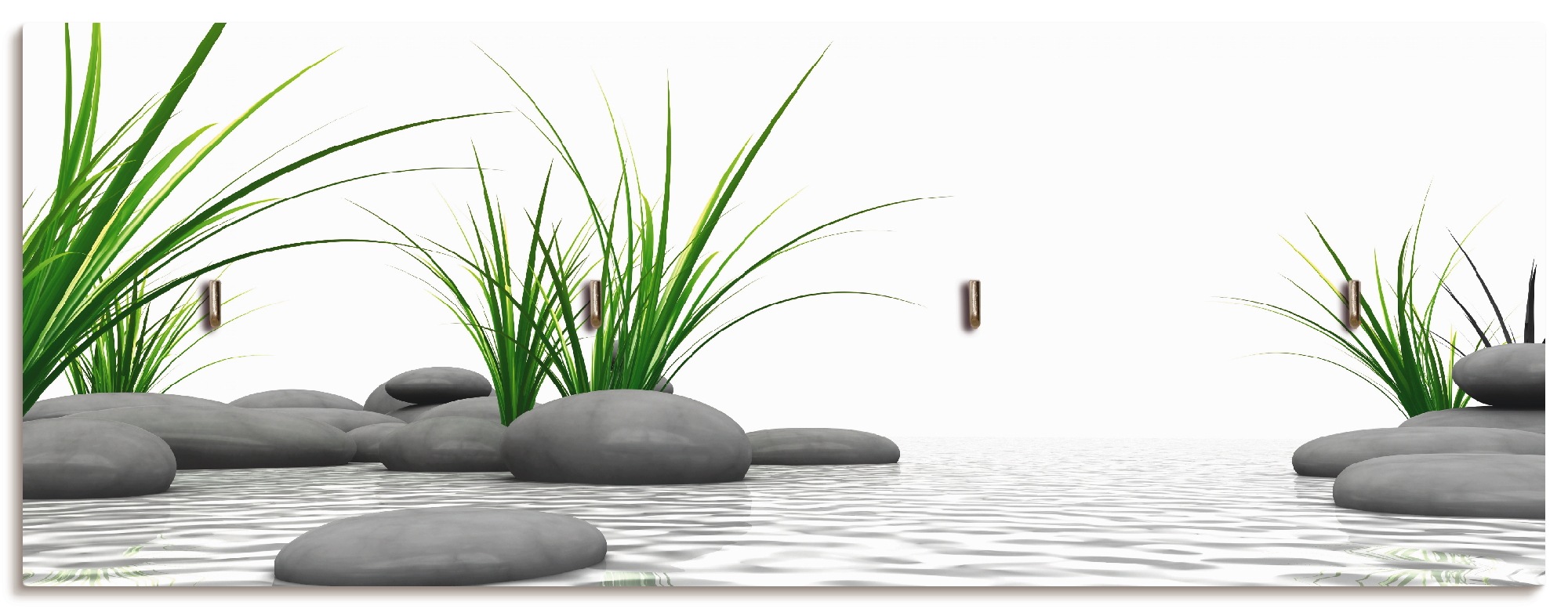 Artland Hakenleiste »3 D Steine«, MDF