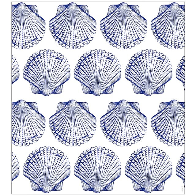 MySpotti Fensterfolie »Look Shells blue«, halbtransparent, glattstatisch  haftend, 90 x 100 cm, statisch haftend kaufen | UNIVERSAL