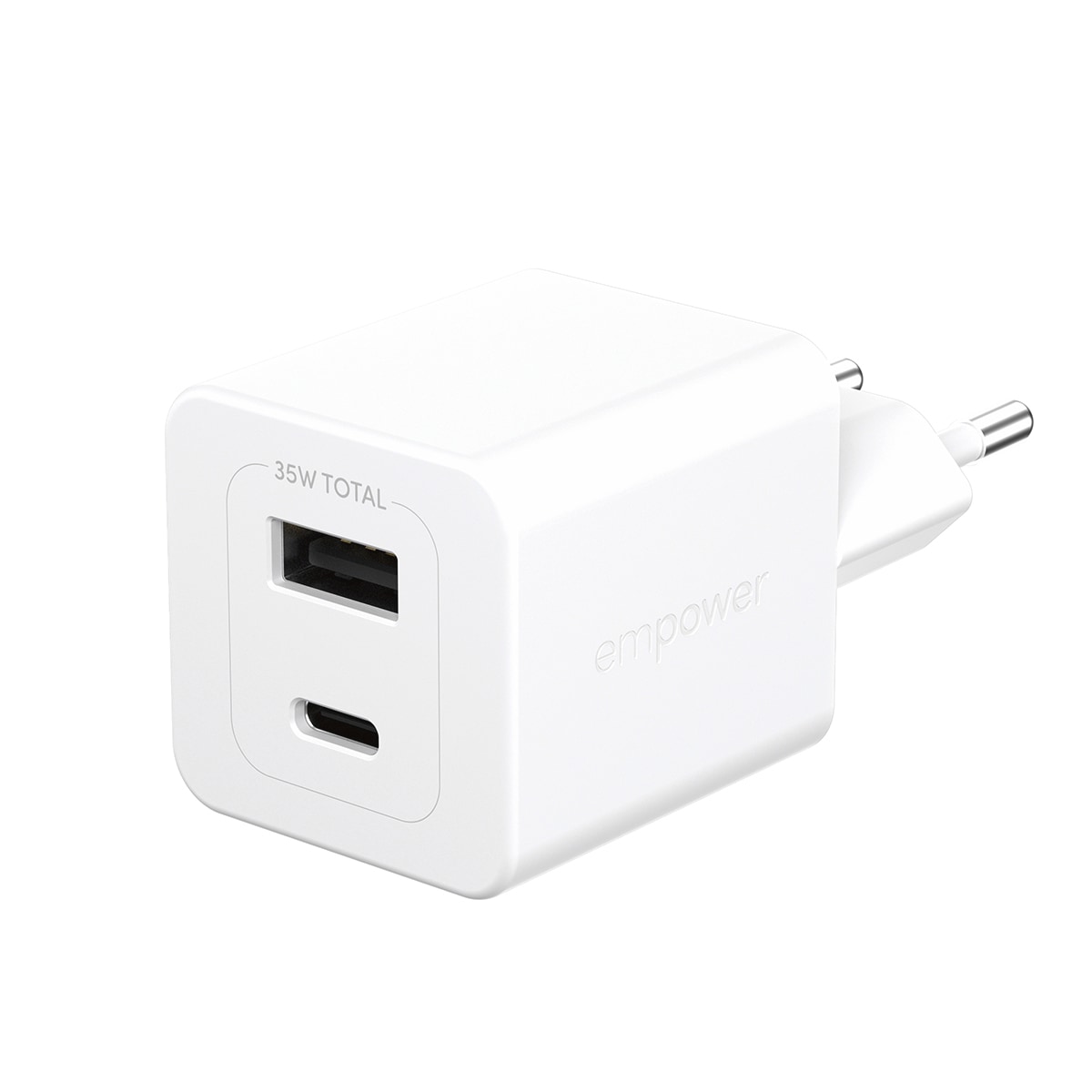 empower USB-Ladegerät »Turbo 35 W Charger 1x USB-C 1x USB-A EU-Plug«