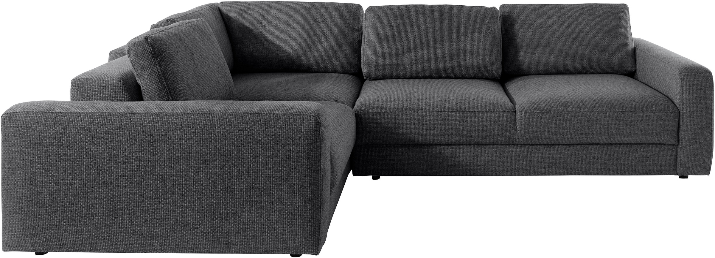 Places of Style Ecksofa »Bloomfield, L-Form«, extra tiefe Sitzfläche, wahlweise mit Sitztiefenverstellung
