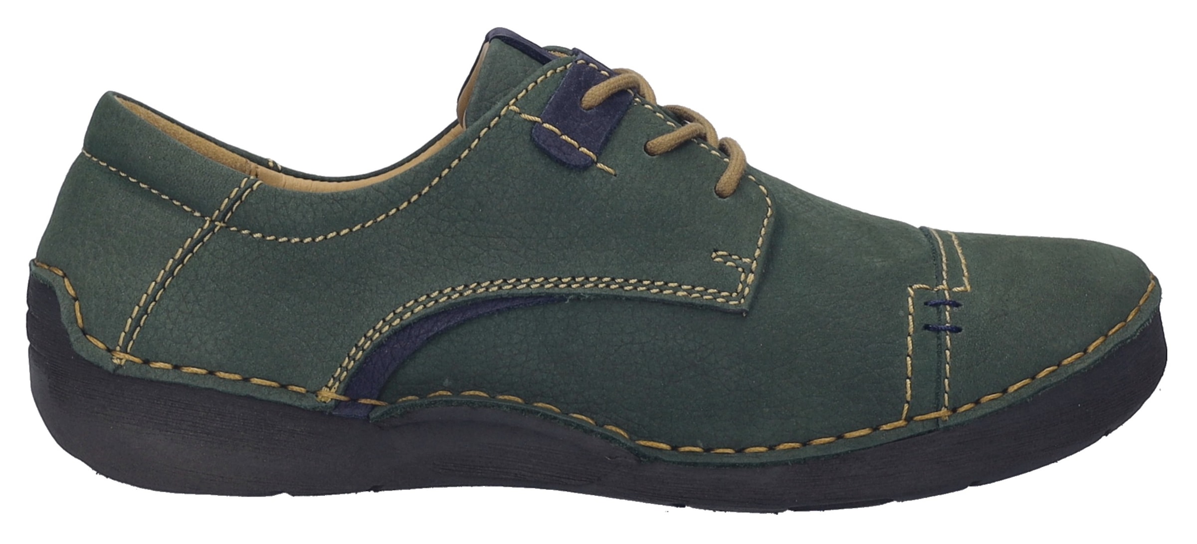 Josef Seibel Schnürschuh »Fergey 41«  , Freizeitschuh, Halbschuh, Komfortschuh mit Wechselfußbett, G-Weite
