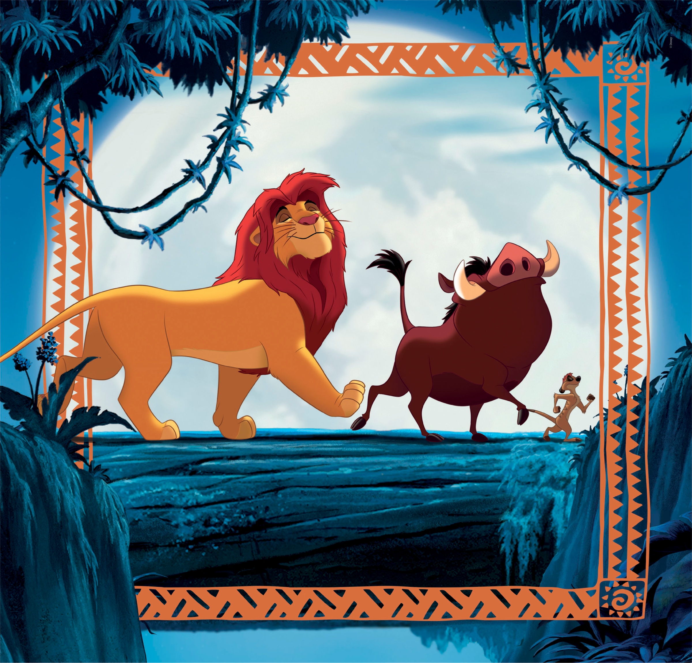 Clementoni® Puzzle »König der Löwen, 3 x 48 T Supercolor«, Made in Europe