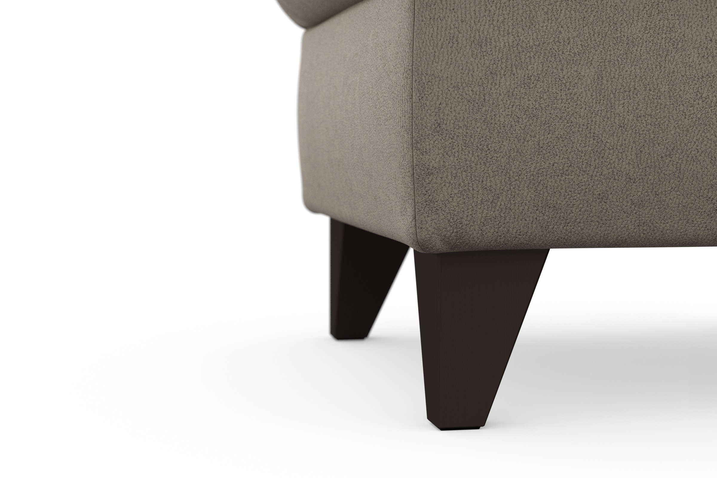 sit&more Stauraumhocker »Mellum«, mit Stauraum und wengefarbenen Holzfüßen