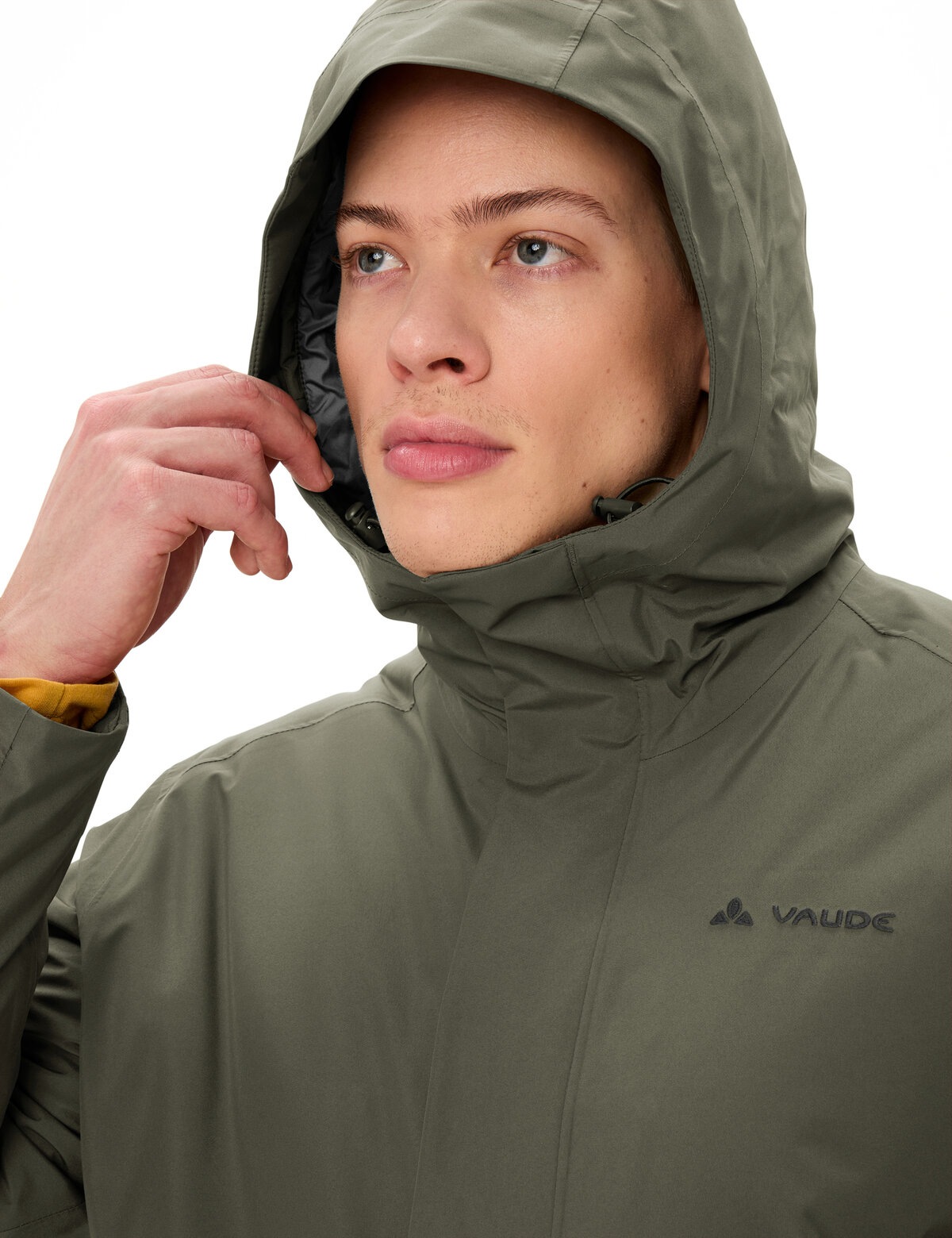 VAUDE »MEN'S ROSEMOOR PADDED JACKET II« 1 Stk. tlg. mit Kapuze