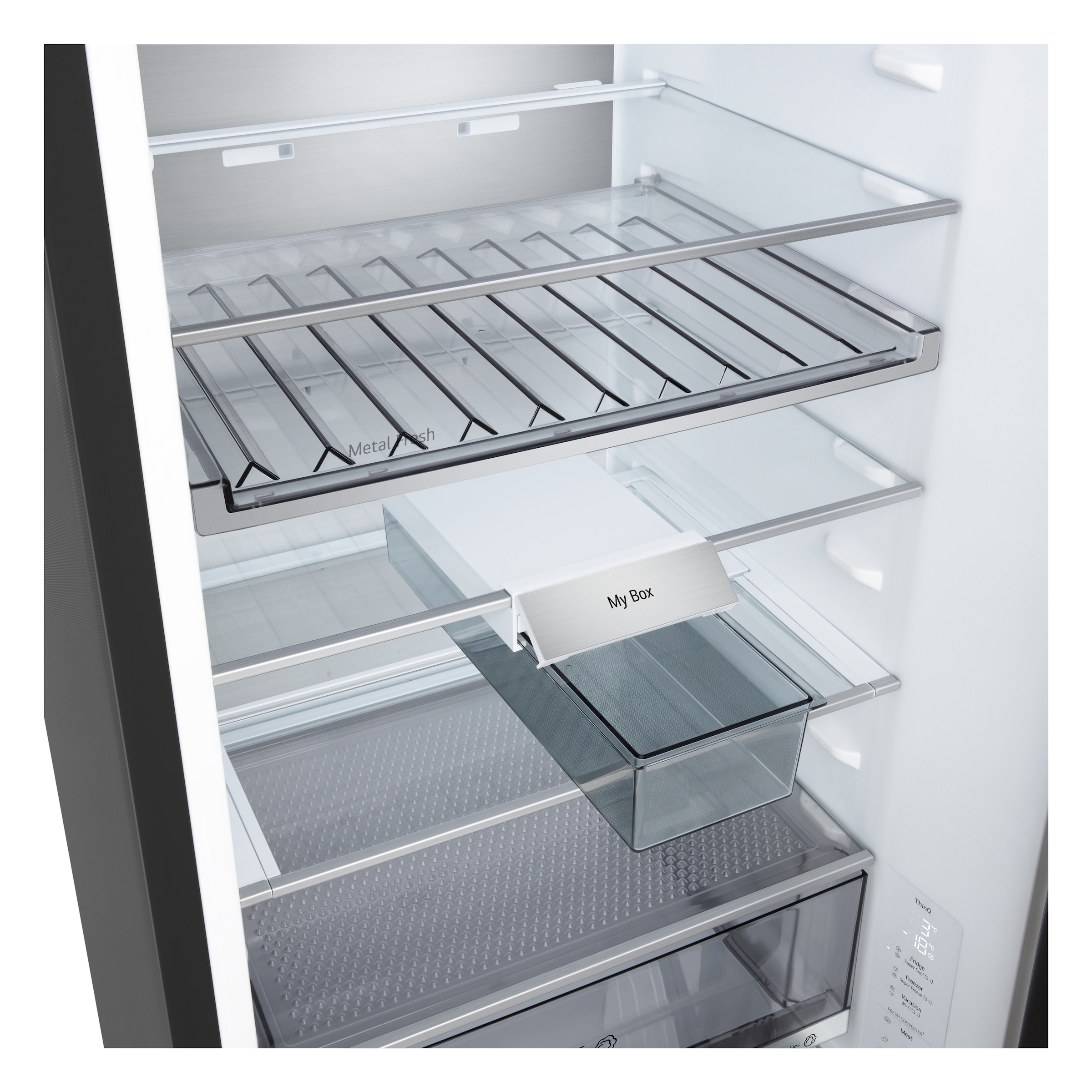 LG Kühl-/Gefrierkombination Serie 7 »GBBS726AEV« 203 cm hoch 59,7 cm breit Perfekter, passgenauer Einbau dank frontaler Luftzufuhr und Abluft