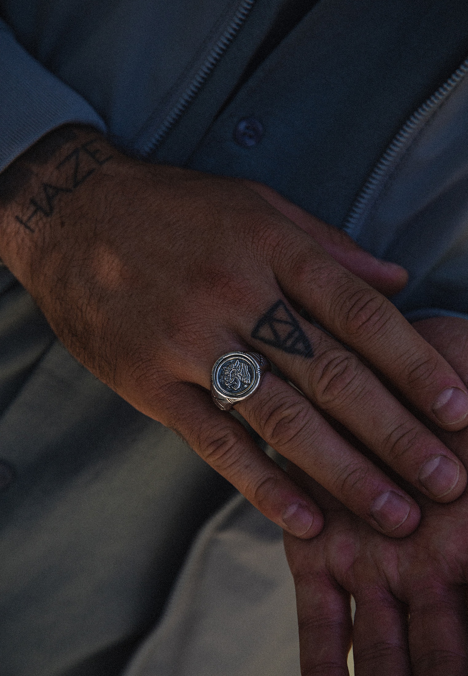 HAZE & GLORY Siegelring »Ring Siegelring - Tiger 925 Silber«