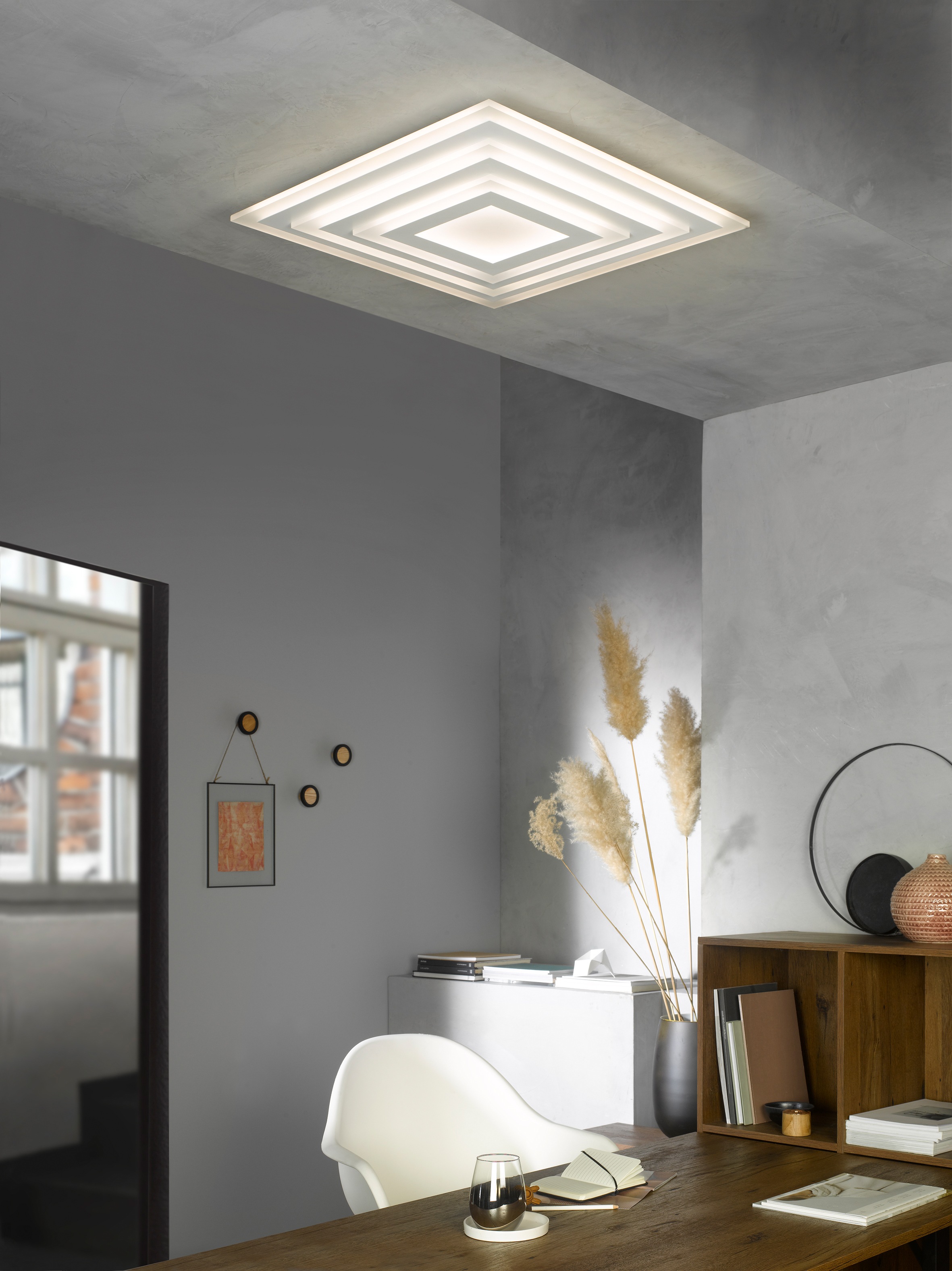 Lichtstimmungen Deckenleuchte Garantie HONSEL XXL LED | 2700+6500K 1 ermöglicht »Gorden«, online flammig-flammig, mit Jahren FISCHER 3 zwischen kaufen & Farbtemperaturregelung