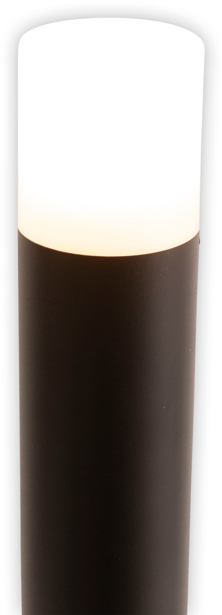 näve Sockelleuchte »Torcia«, 1 flammig-flammig, Aluminium schwarz 1 x E27 exkl. Leuchtmittel IP44 Höhe 80cm