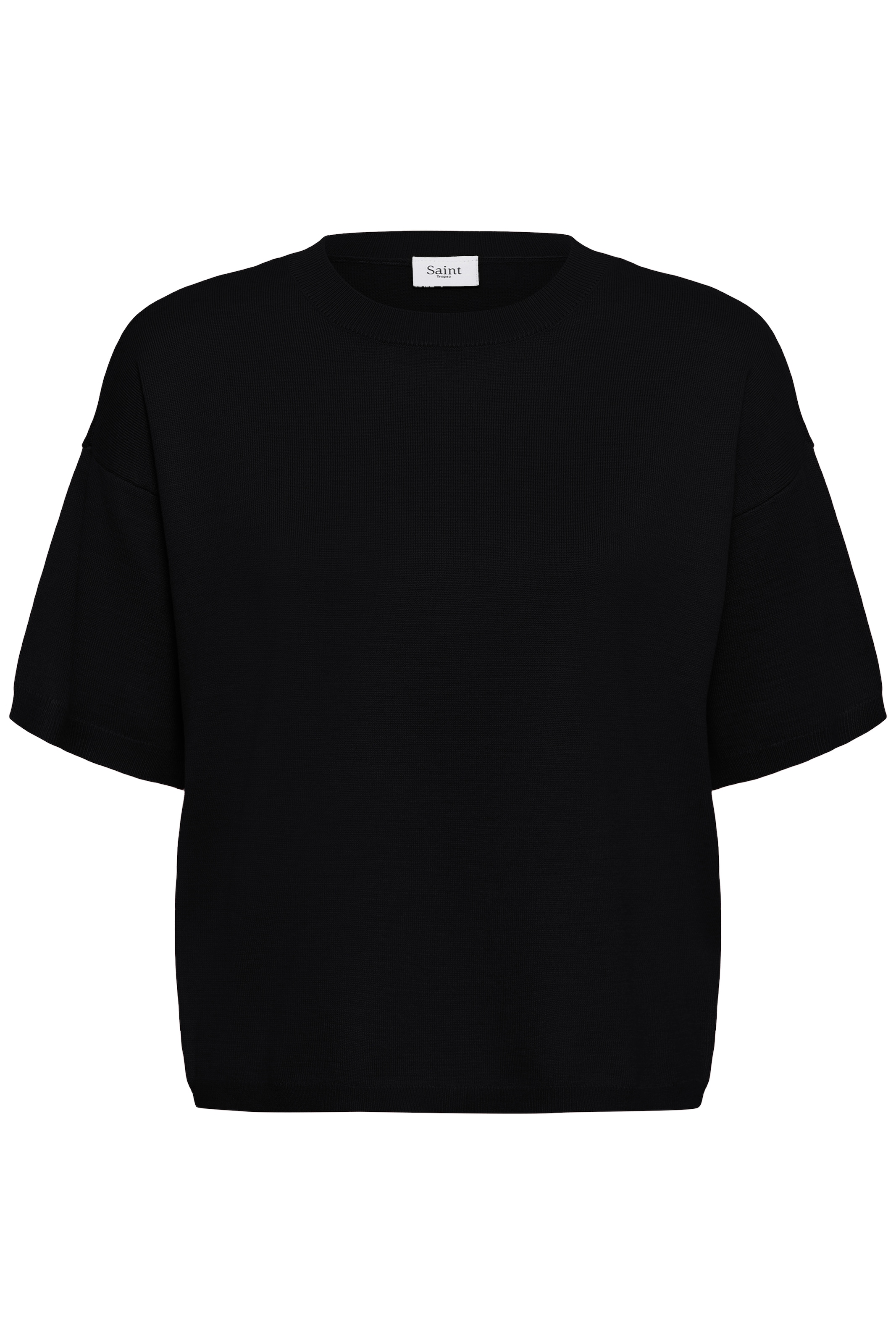 Saint Tropez Strickpullover »MilaSZ Boxy SS Pullover« Viskosemischung, Oversize fit