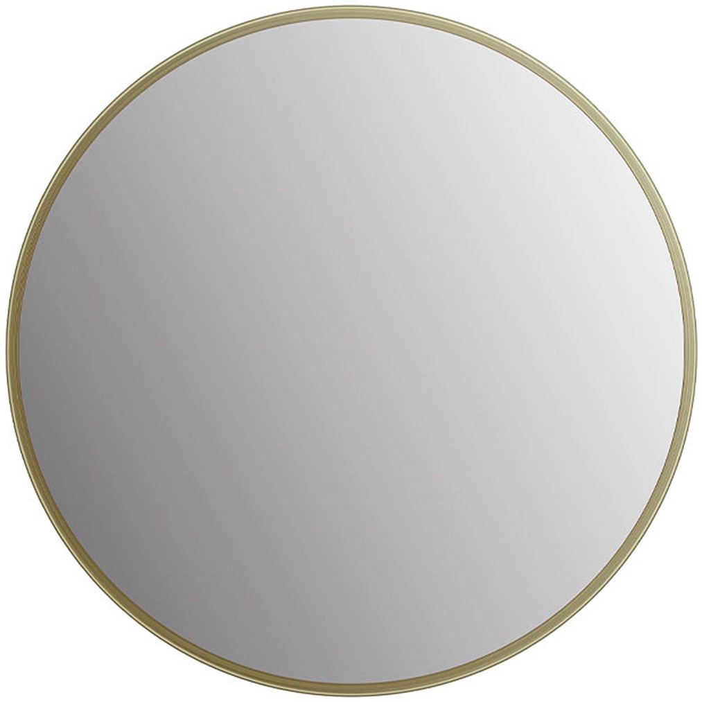 Talos Badspiegel »Picasso gold Ø 40 cm«, hochwertiger Aluminiumrahmen