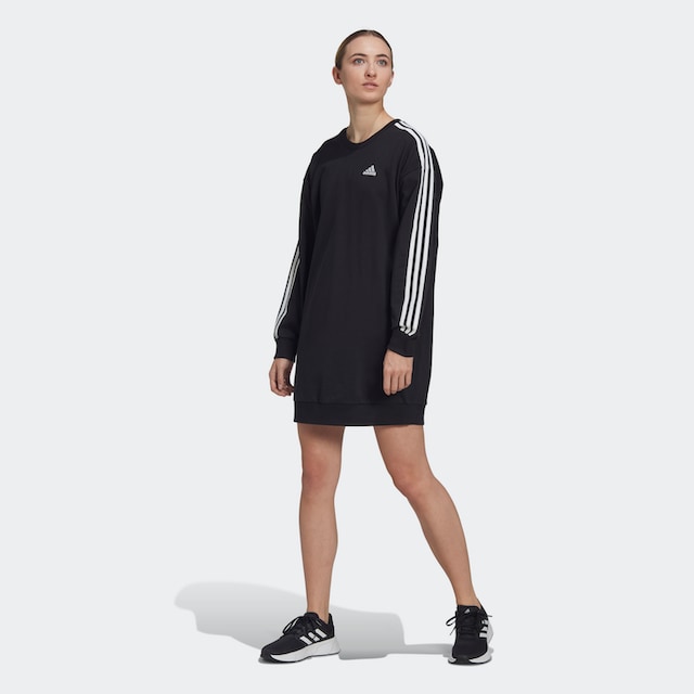 adidas Sportswear Shirtkleid »ESSENTIALS 3-STREIFEN CREW KLEID« bei ♕