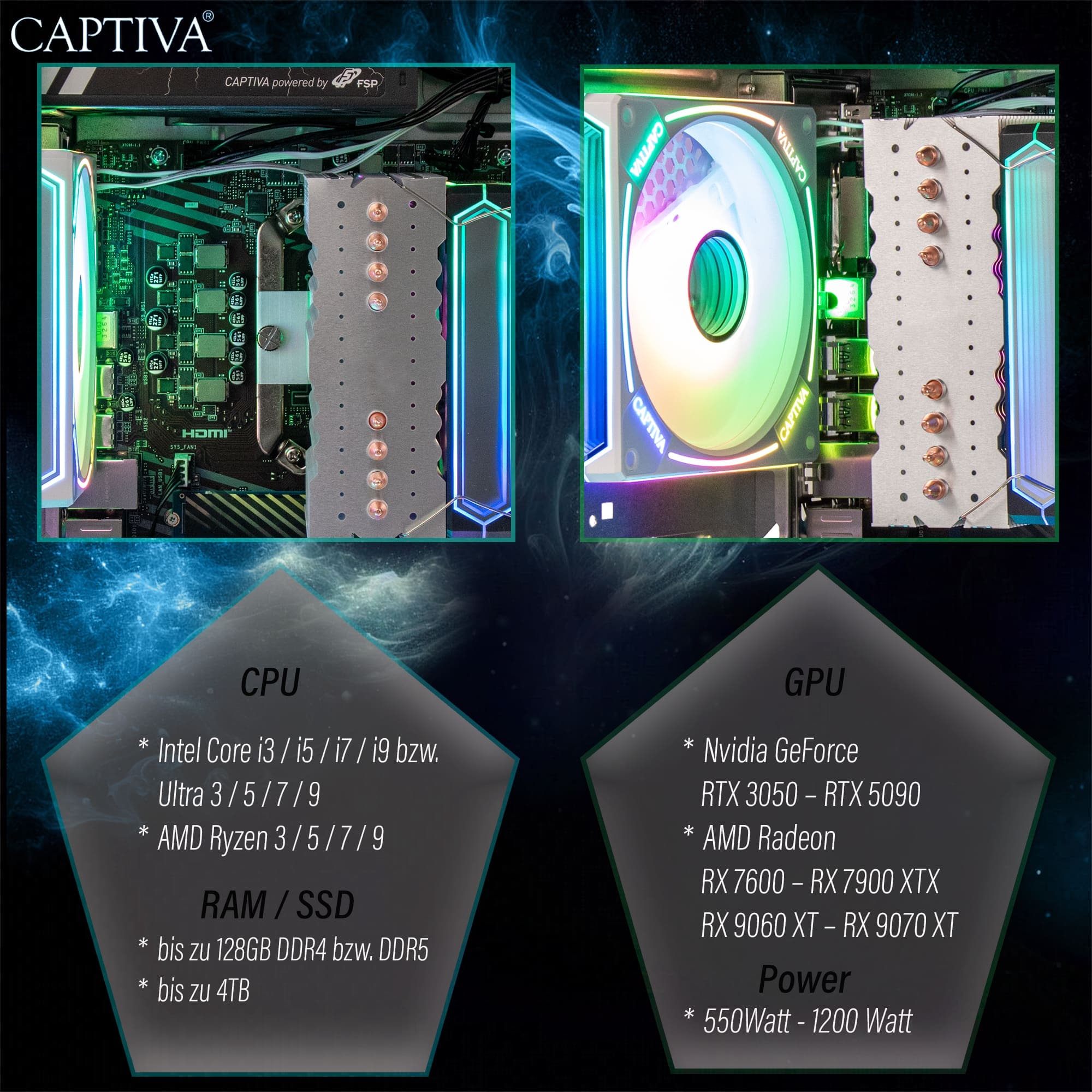 CAPTIVA Gaming-PC »Advanced Gaming I95-893«