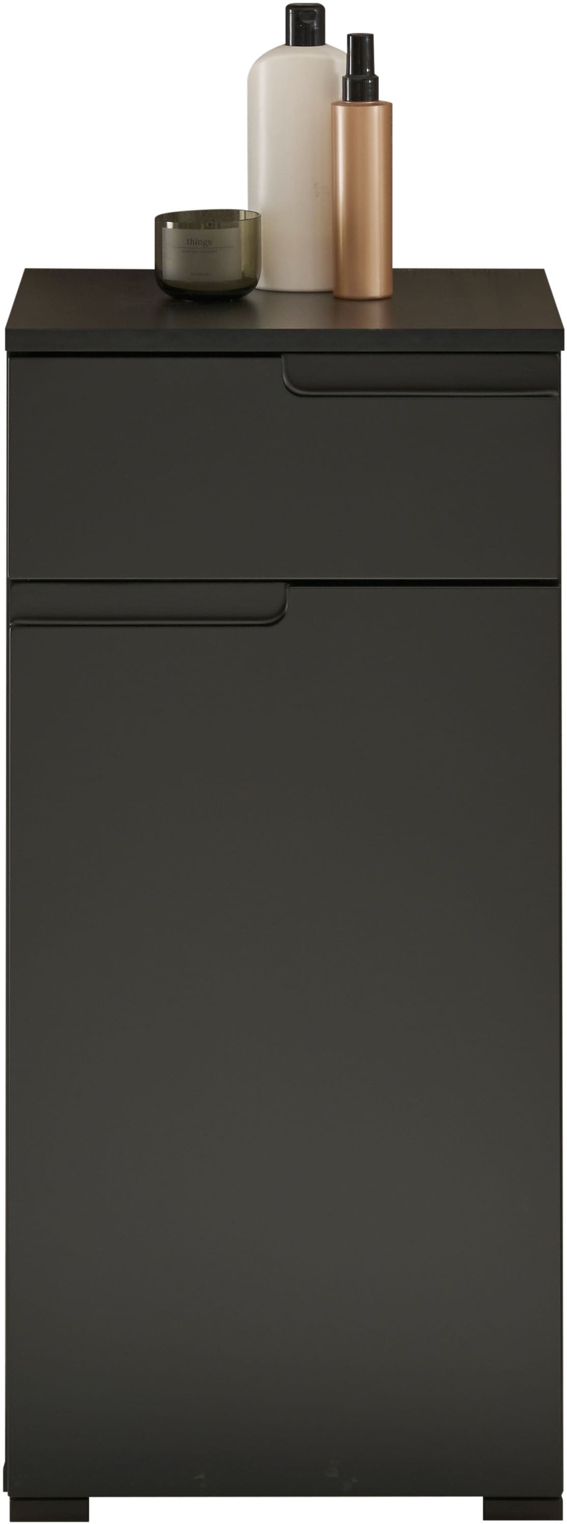 BASIC by Balculina Midischrank »Spice, Badezimmerschrank BxTxH 40x85x32 cm« 1 Stk. tlg. Breite 40 cm, Griffmulden,