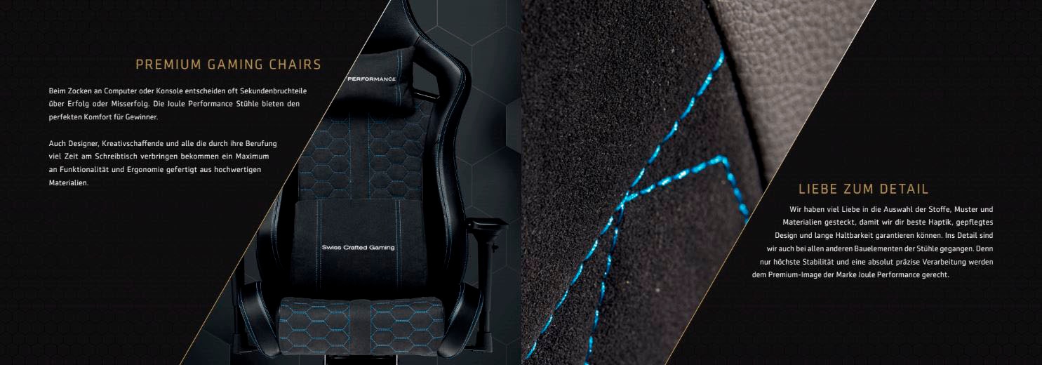 Joule Performance Gaming-Stuhl »RAID Alcantara«