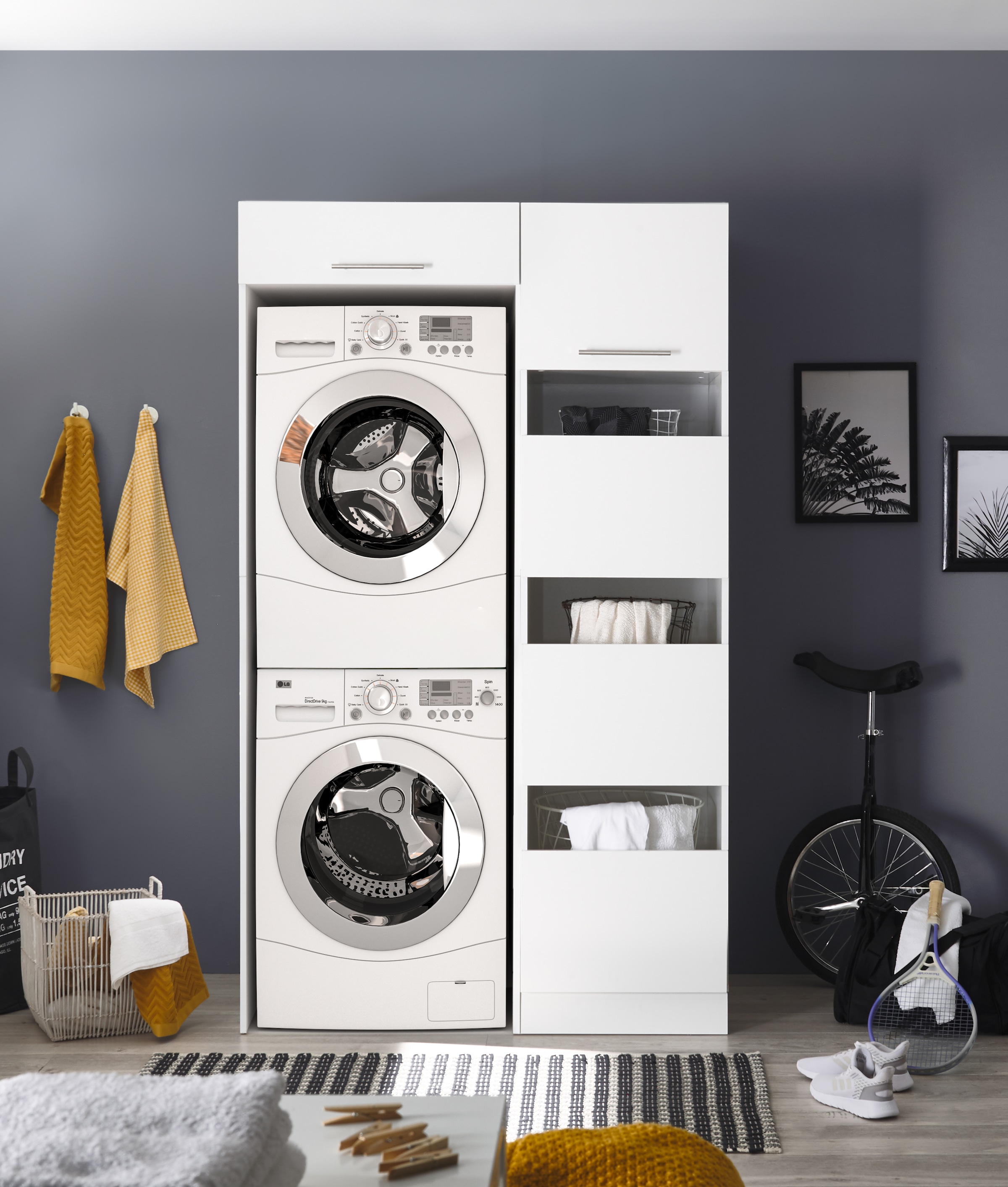 RESPEKTA Mehrzweckschrank-Set »Clara-Set 5« Set, Schrankelemente einzeln erhältlich, 2 Stk. tlg.