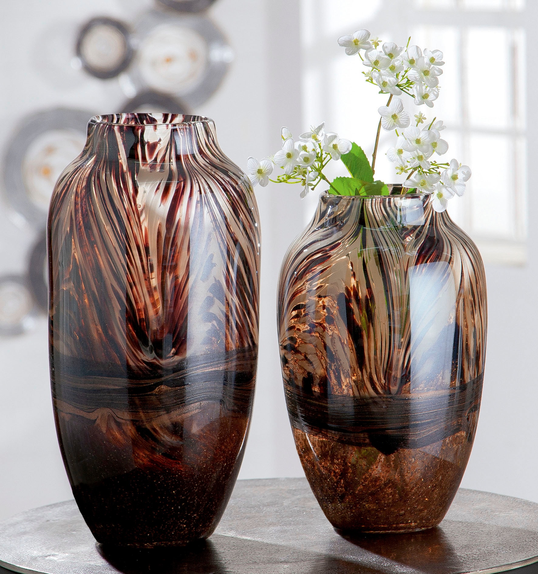 dekorative »Alessia«, Vase by aus bequem (1 Casablanca Gilde bestellen St.), Blumenvase Tischvase Glas,
