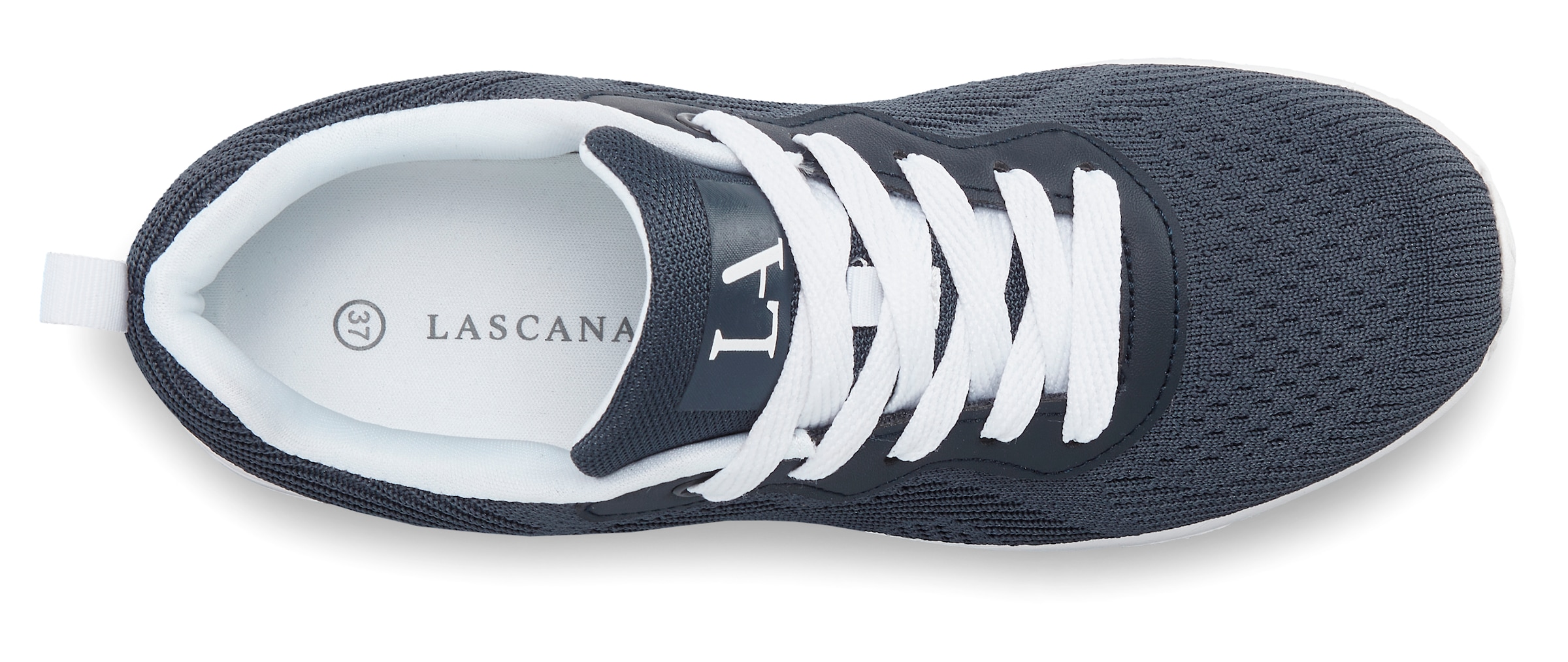 LASCANA Sneaker  mit herausnehmbarer Innensohle, Freizeitschuh, Halbschuh VEGAN