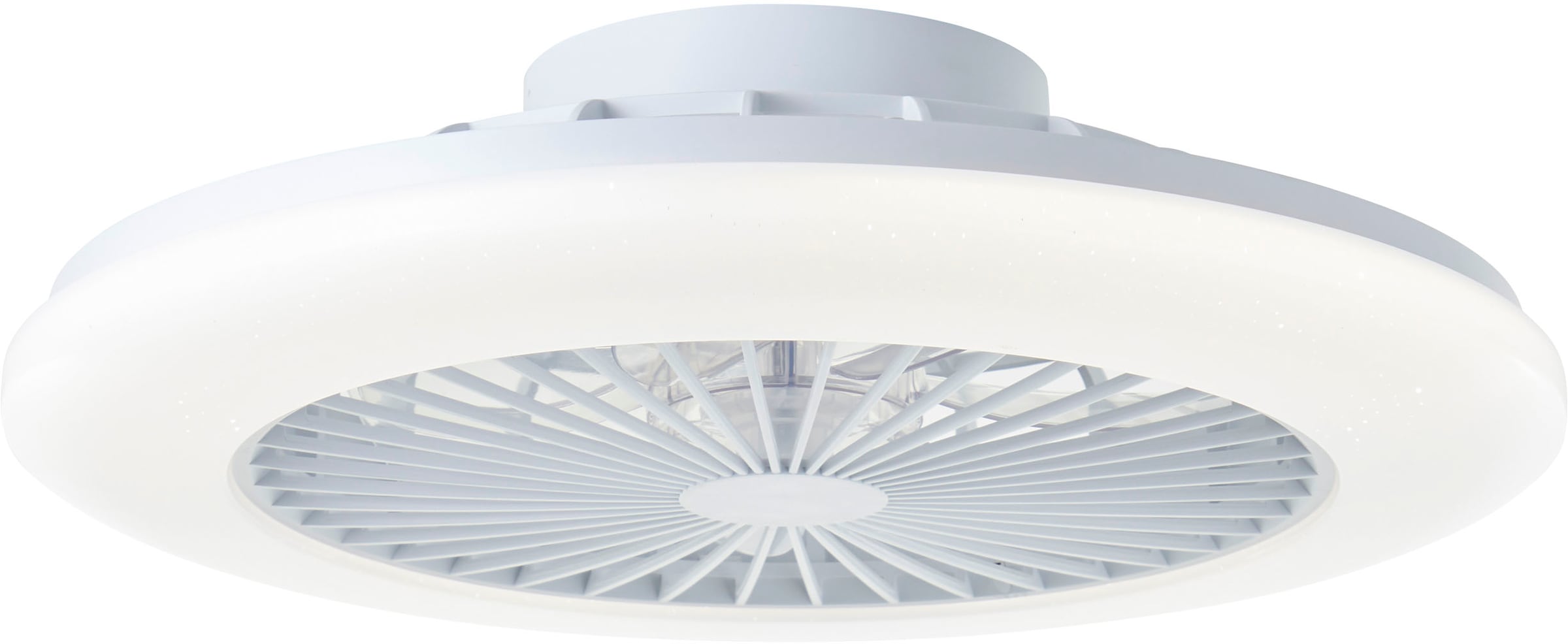 Brilliant LED Deckenleuchte »Salerno« 1 Stk. RGB | warmweiß - kaltweiß LED Leuchte, Ventilator, digitales RGB, 49 cm, 4700 lm, 3000-6500 K