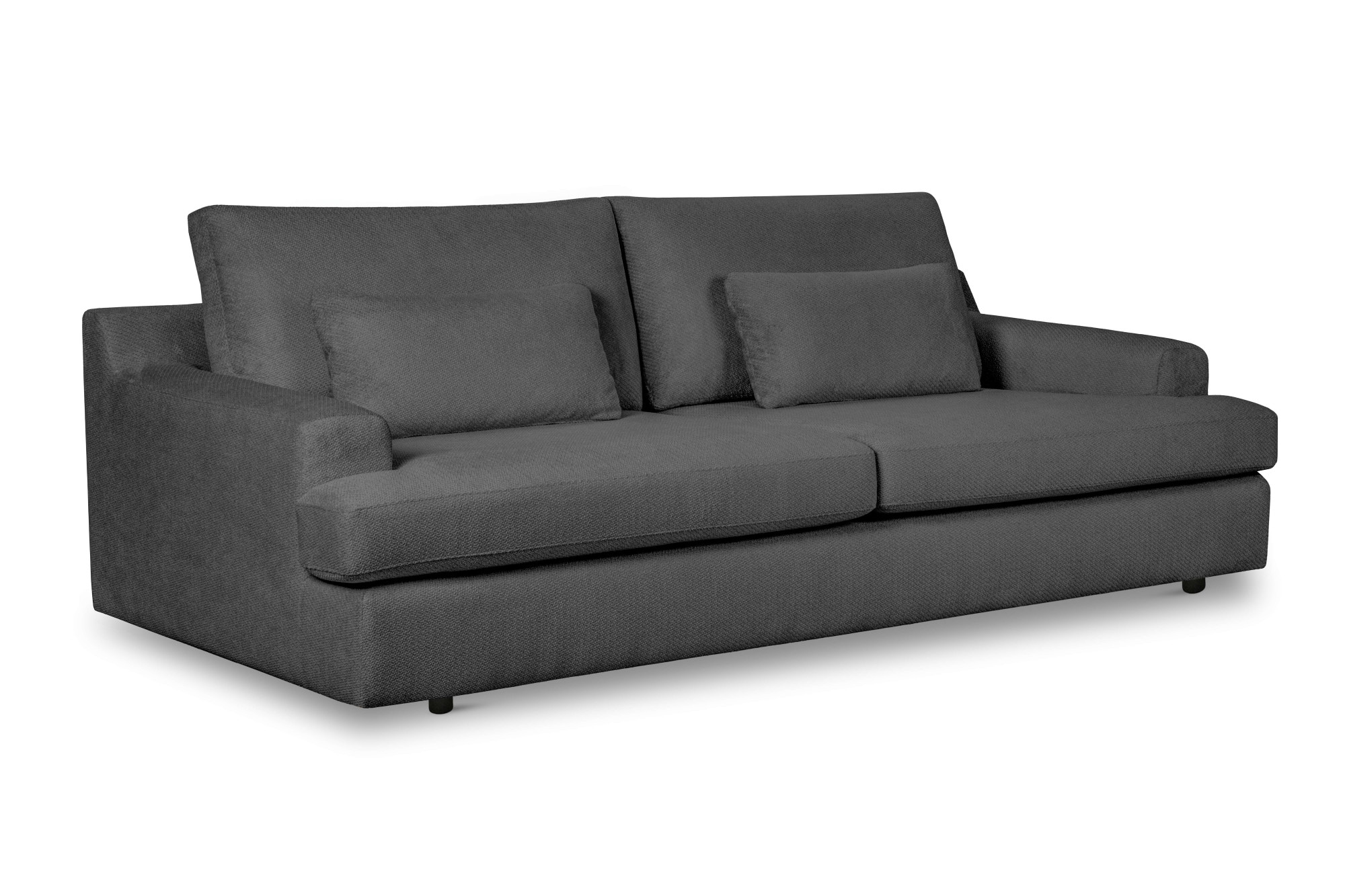 Home affaire Big-Sofa »Evelle 3 Sitzer Maxi« 237 cm, tiefe Sitzfläche, Lounge-Sitzkomfort, Struktur, Breitcord