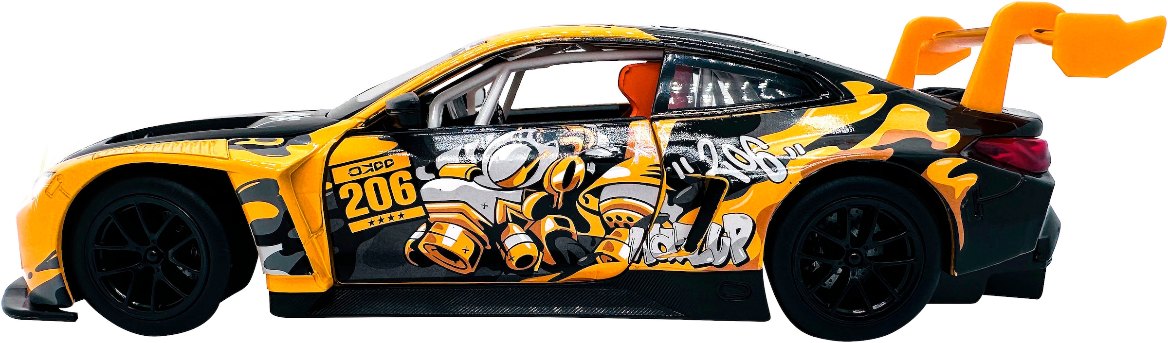 Jamara Spielzeug-Auto »Diecast, BMW M4 GT3 inklusive Batterien« LED Licht; Maßstab 1:24