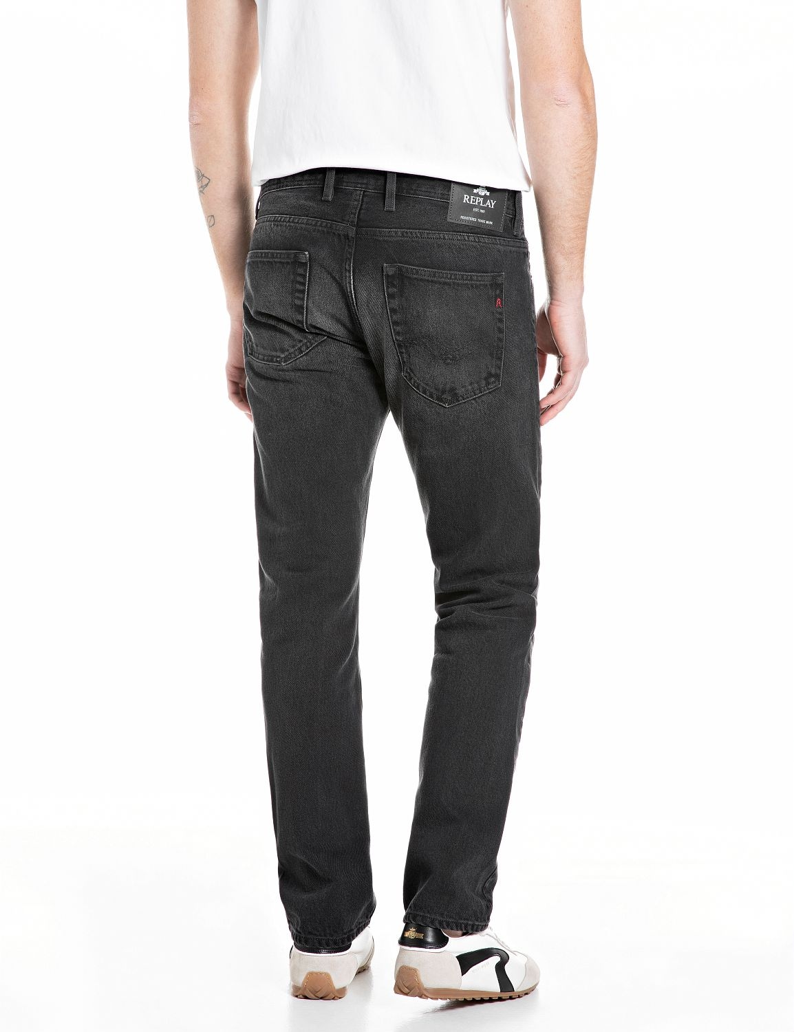 Replay Straight-Jeans »GROVER« in vielen verschiedenen Waschungen, mit Stretch