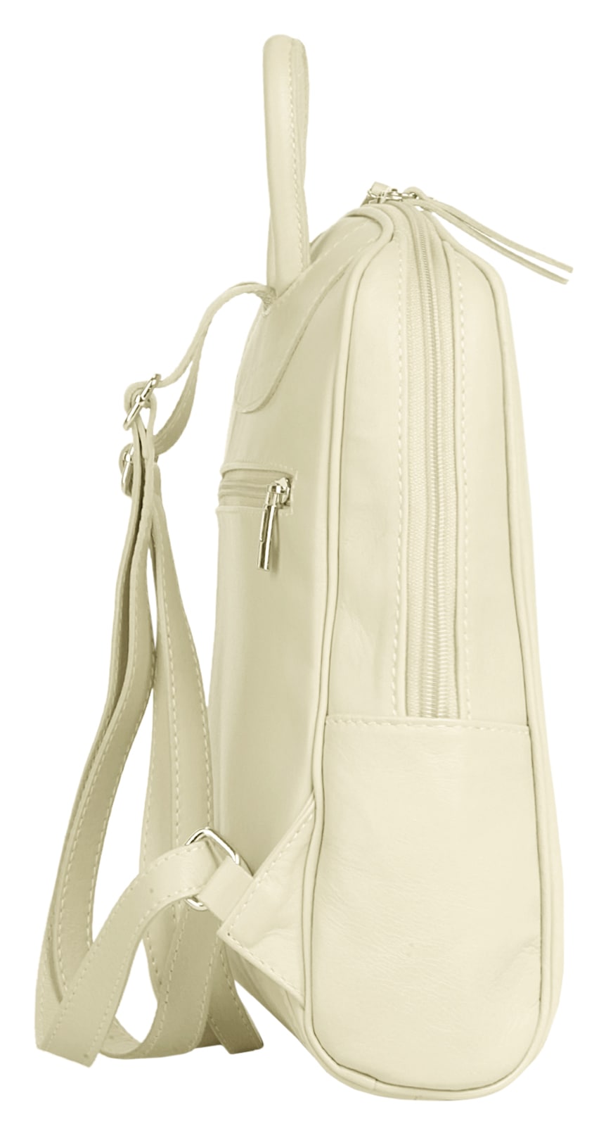 Samantha Look Cityrucksack, echt Leder, Made in Italy