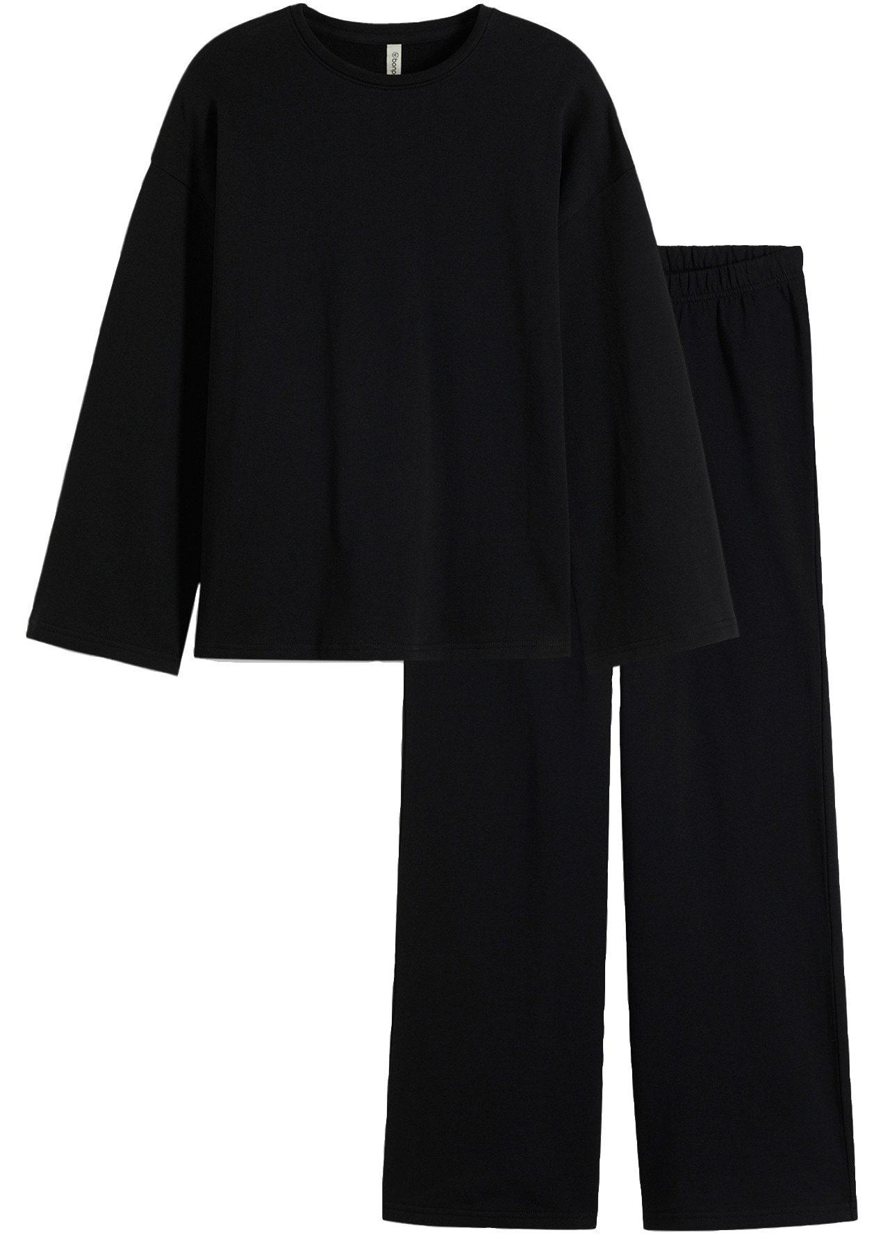 bonprix Hausanzug Set,  Oversize-Passform, im Casual-Stil, aus Baumwolle
