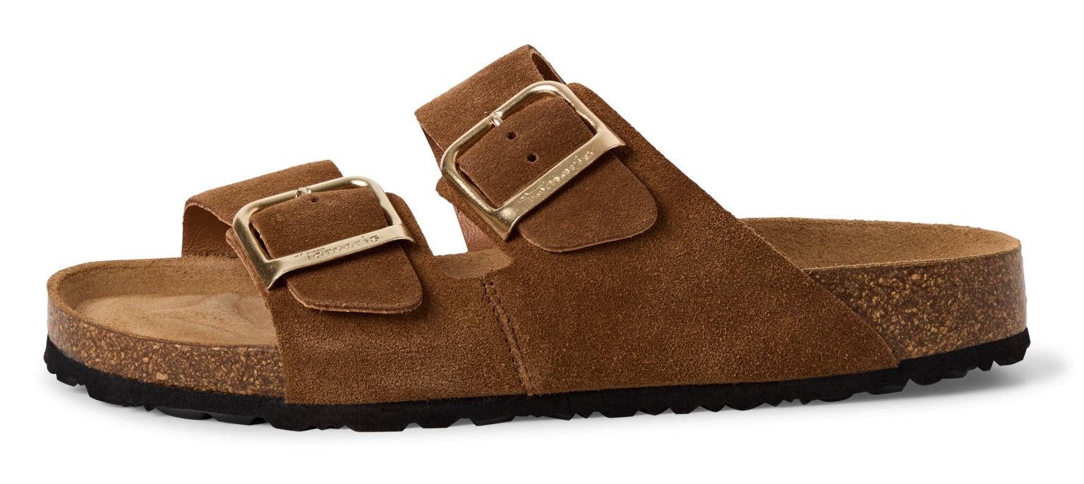 Tamaris Pantolette  Hausschuh, Schlappen mit zwei verstellbaren Schnallen