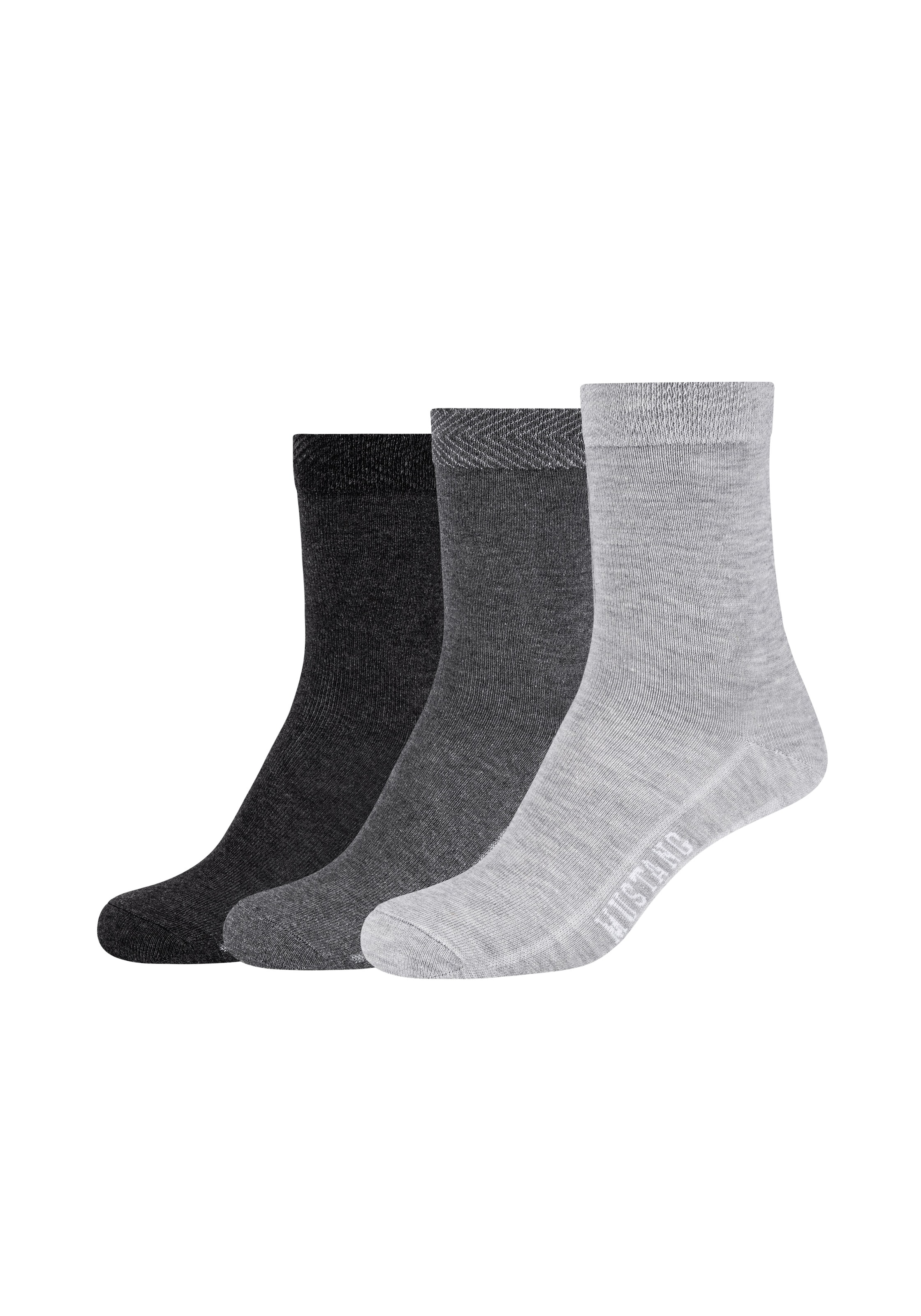 MUSTANG Socken 6 Paar tlg. mit verstärktem Fersen- und Zehenbereich