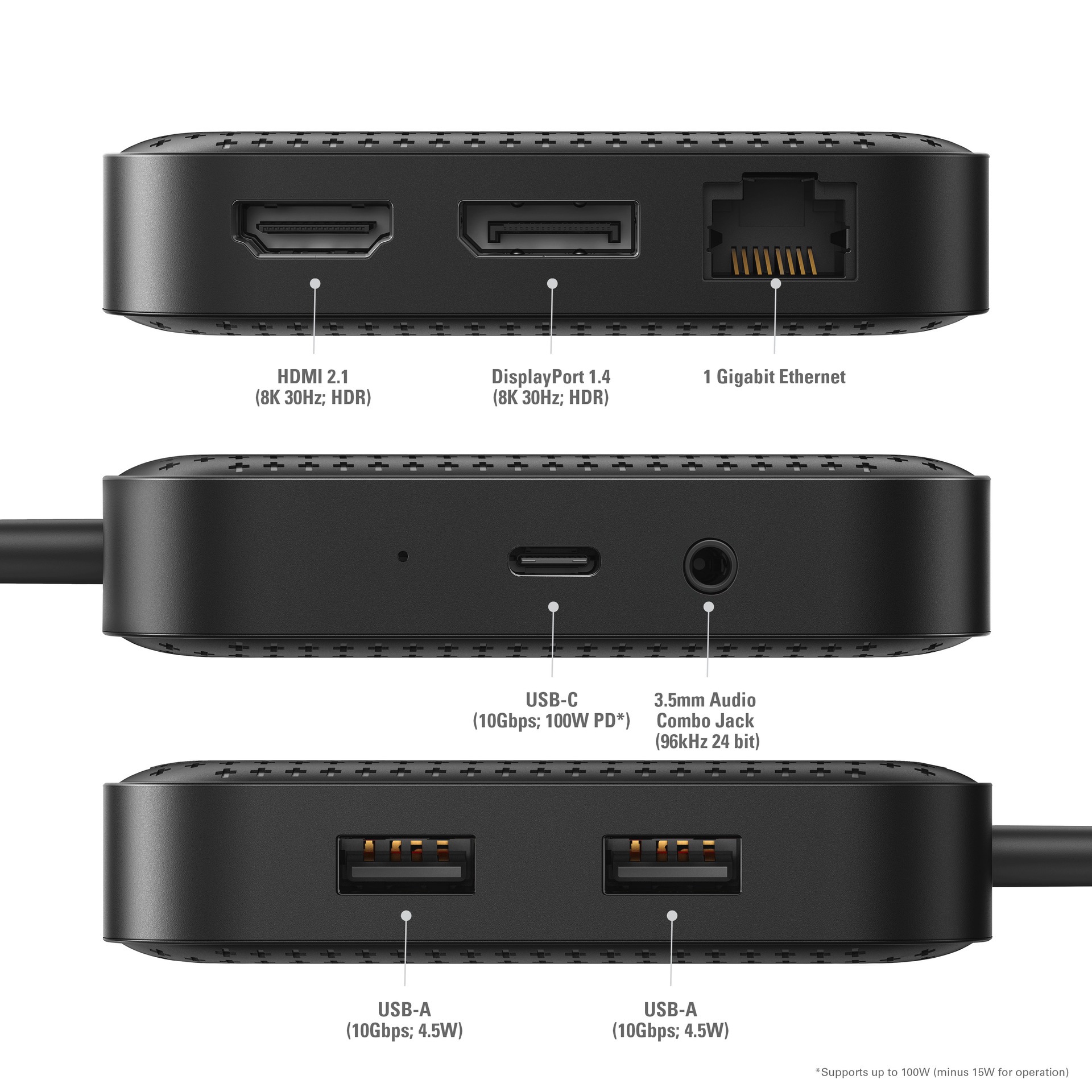 Targus Laptop-Dockingstation »HyperDrive USB4 Mobile Dock«