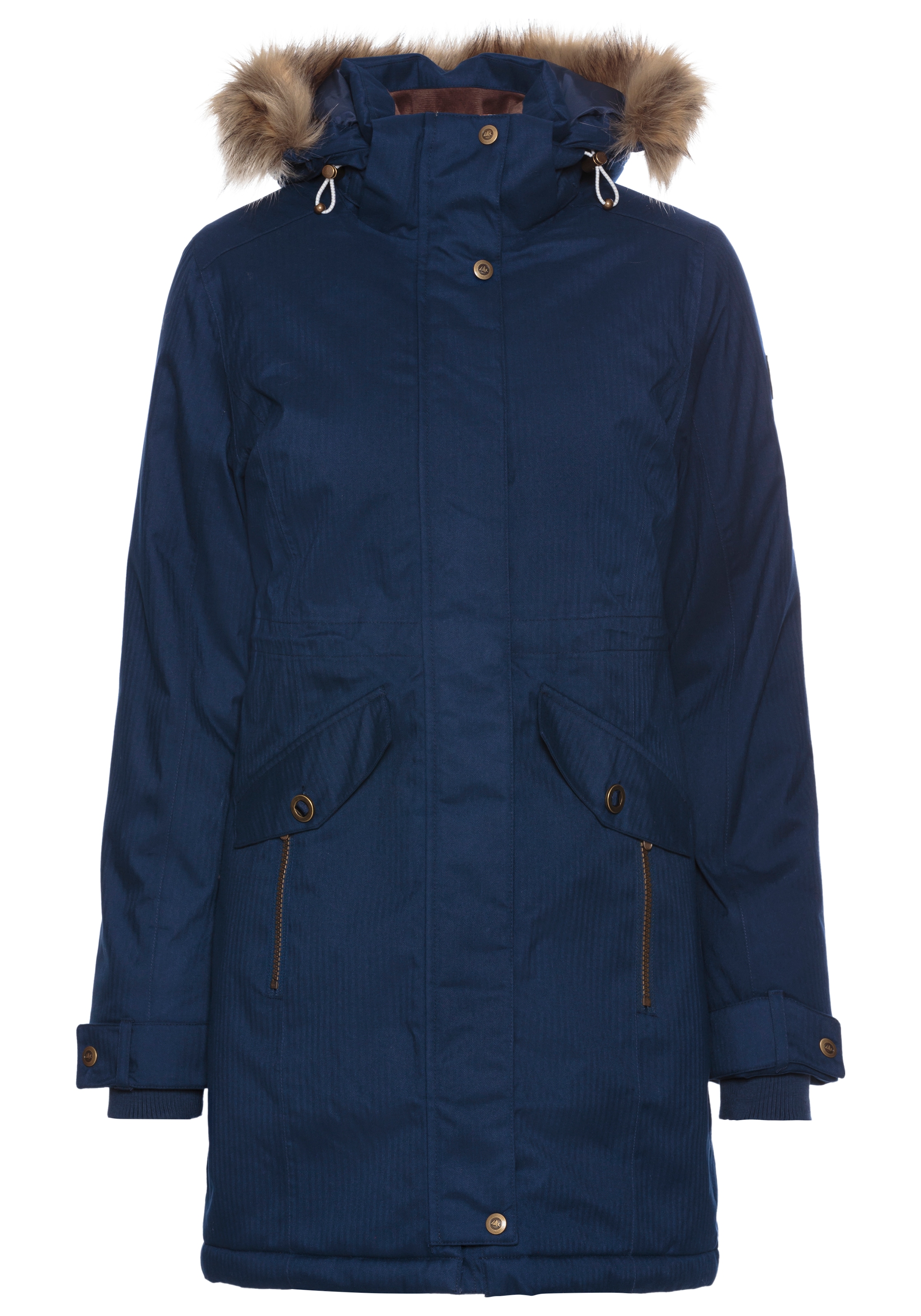 Polarino Funktionsparka mit Kapuze Atmungsaktiv, winddicht und wasserdicht. Warm wattiert.